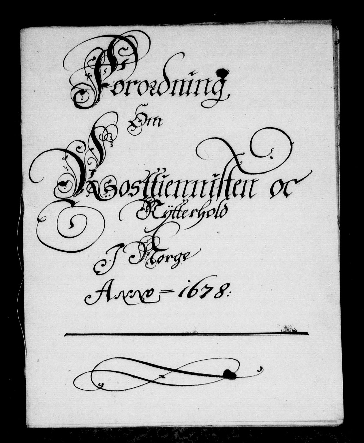 Rentekammeret inntil 1814, Reviderte regnskaper, Stiftamtstueregnskaper, Bergen stiftamt, RA/EA-6043/R/Rc/L0053: Bergen stiftamt, 1678-1679