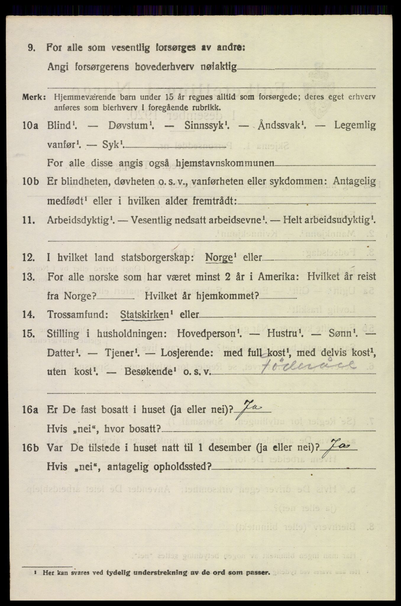 SAH, Folketelling 1920 for 0428 Trysil herred, 1920, s. 6582