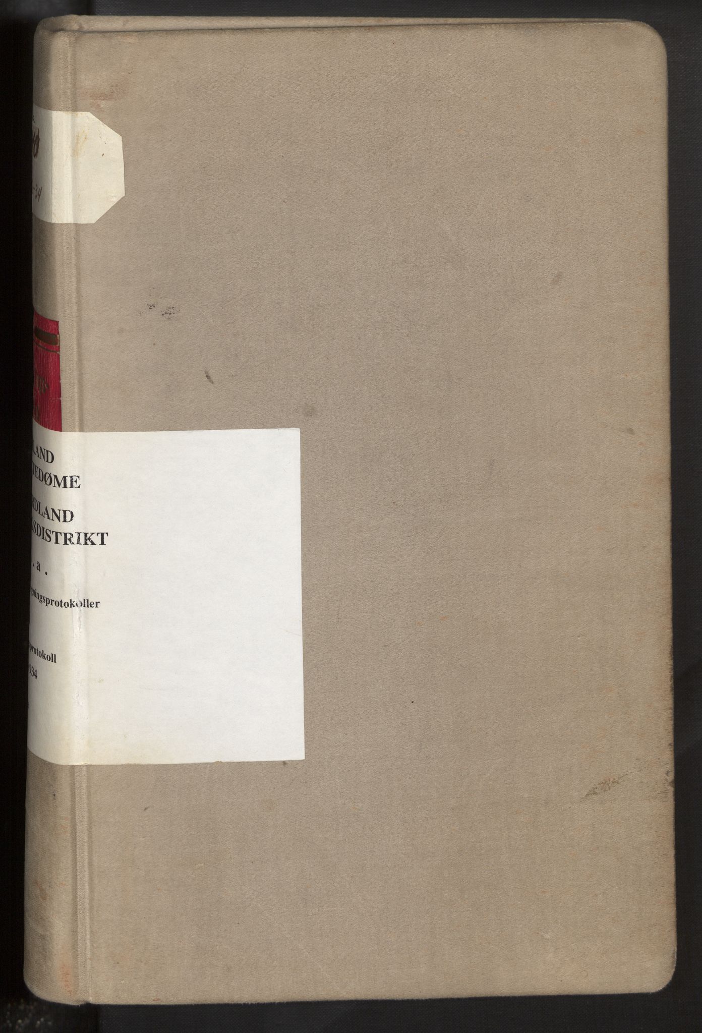 Hordaland jordskiftedøme - II Ytre Nordhordland jordskiftedistrikt, AV/SAB-A-6901/A/Aa/L0040: Forhandlingsprotokoll, 1952-1959