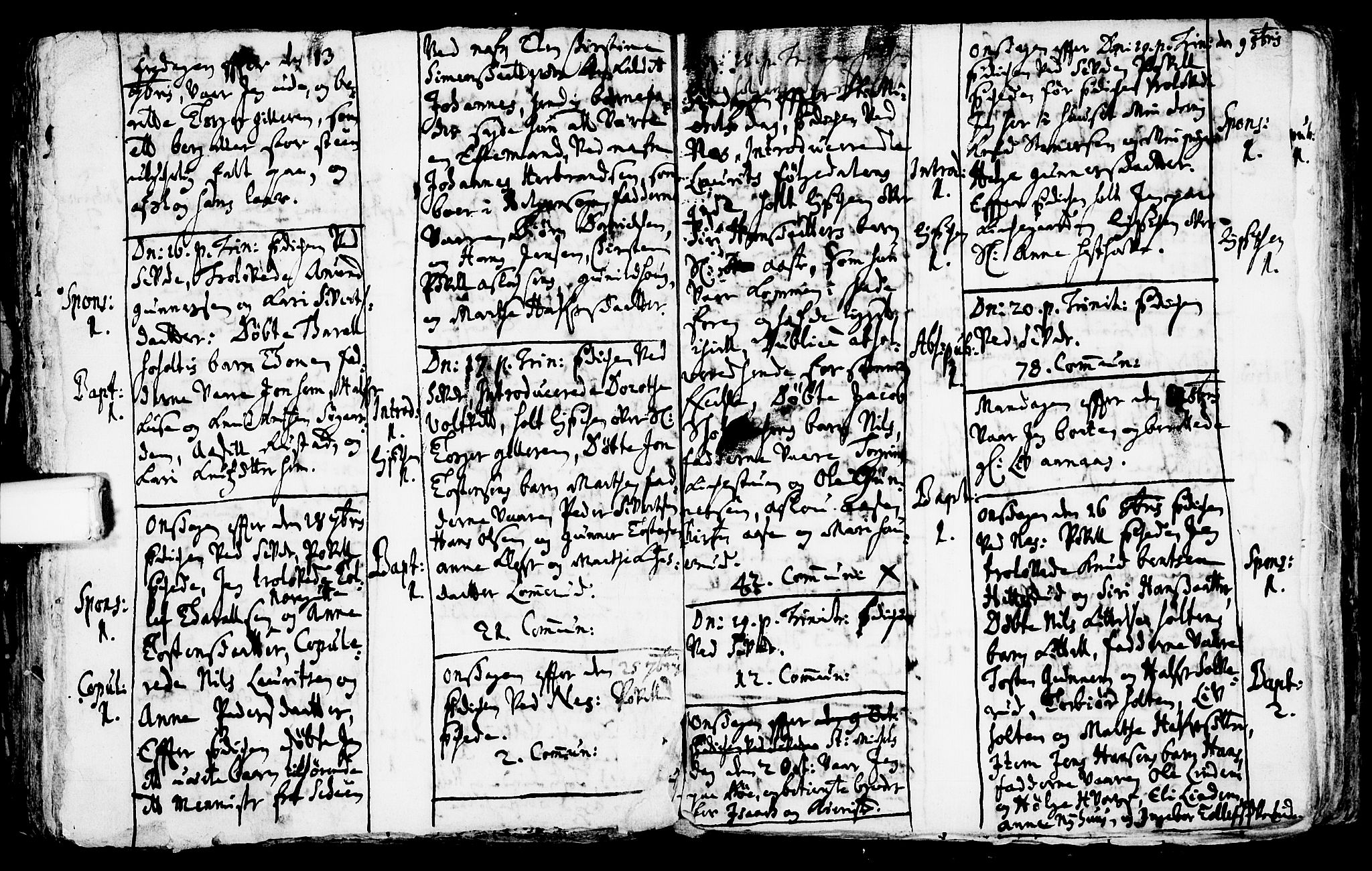 Sauherad kirkebøker, AV/SAKO-A-298/F/Fa/L0002: Ministerialbok nr. I 2, 1681-1720