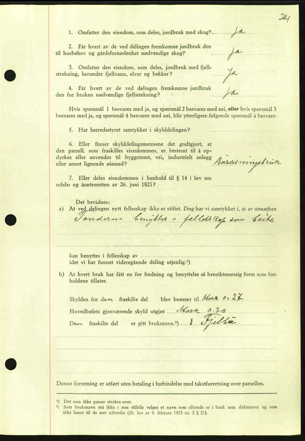 Nordmøre sorenskriveri, SAT/A-4132/1/2/2Ca: Pantebok nr. A96, 1943-1944, Dagboknr: 2296/1943