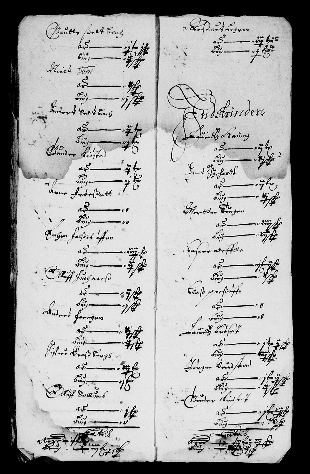Rentekammeret inntil 1814, Reviderte regnskaper, Lensregnskaper, AV/RA-EA-5023/R/Rb/Rbw/L0145: Trondheim len, 1660-1662