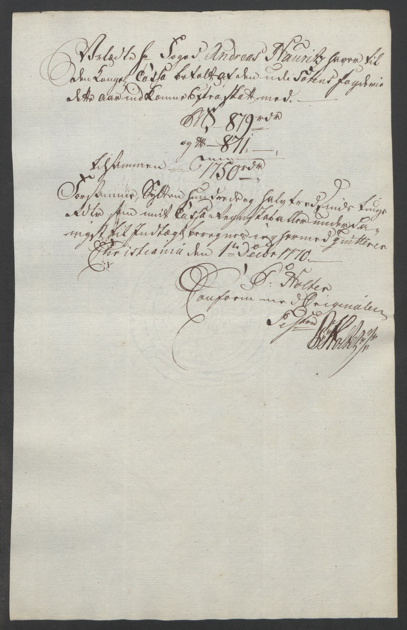 Rentekammeret inntil 1814, Reviderte regnskaper, Fogderegnskap, RA/EA-4092/R19/L1399: Fogderegnskap Toten, Hadeland og Vardal, 1762-1783, s. 175