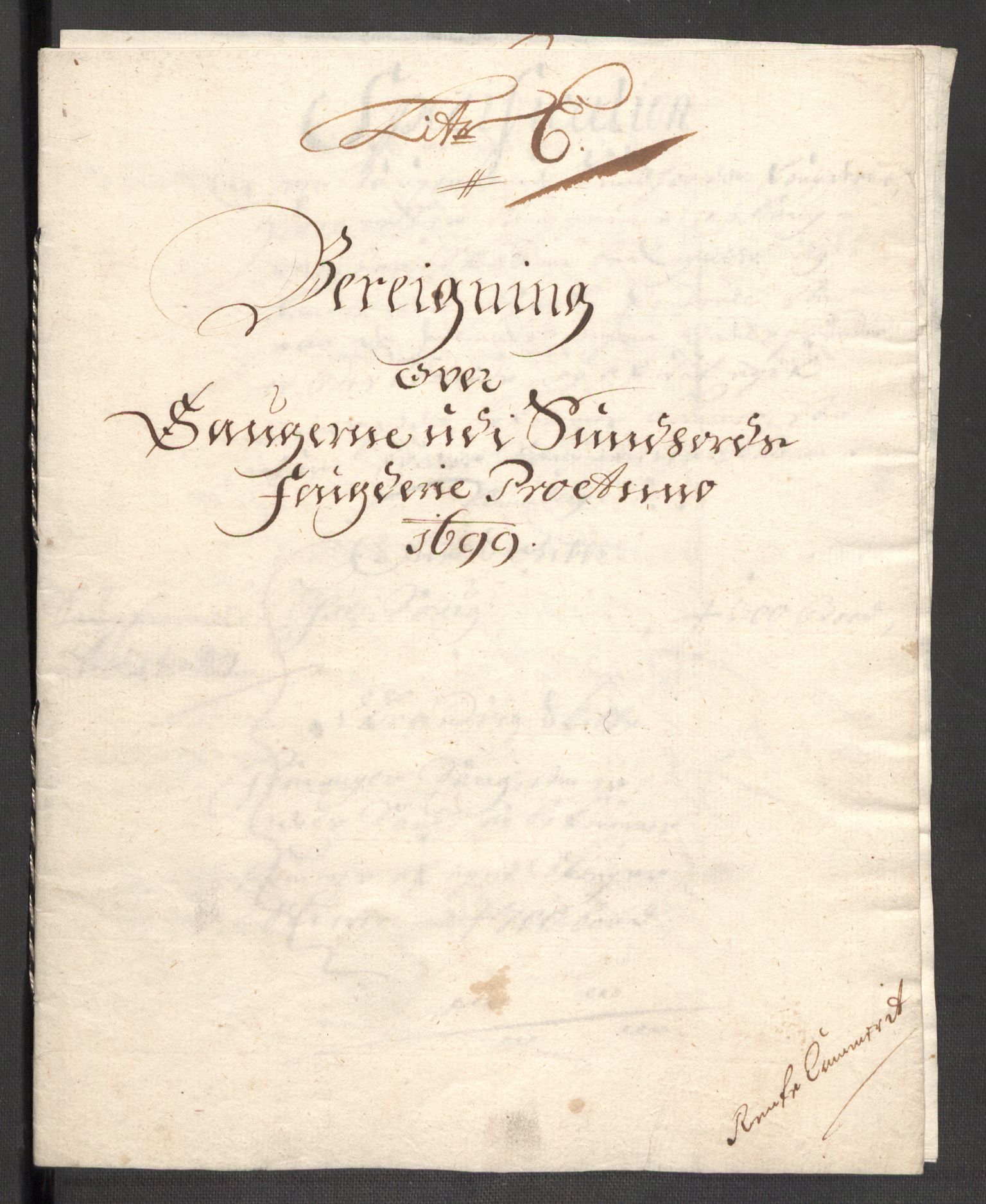 Rentekammeret inntil 1814, Reviderte regnskaper, Fogderegnskap, RA/EA-4092/R48/L2978: Fogderegnskap Sunnhordland og Hardanger, 1699, s. 131
