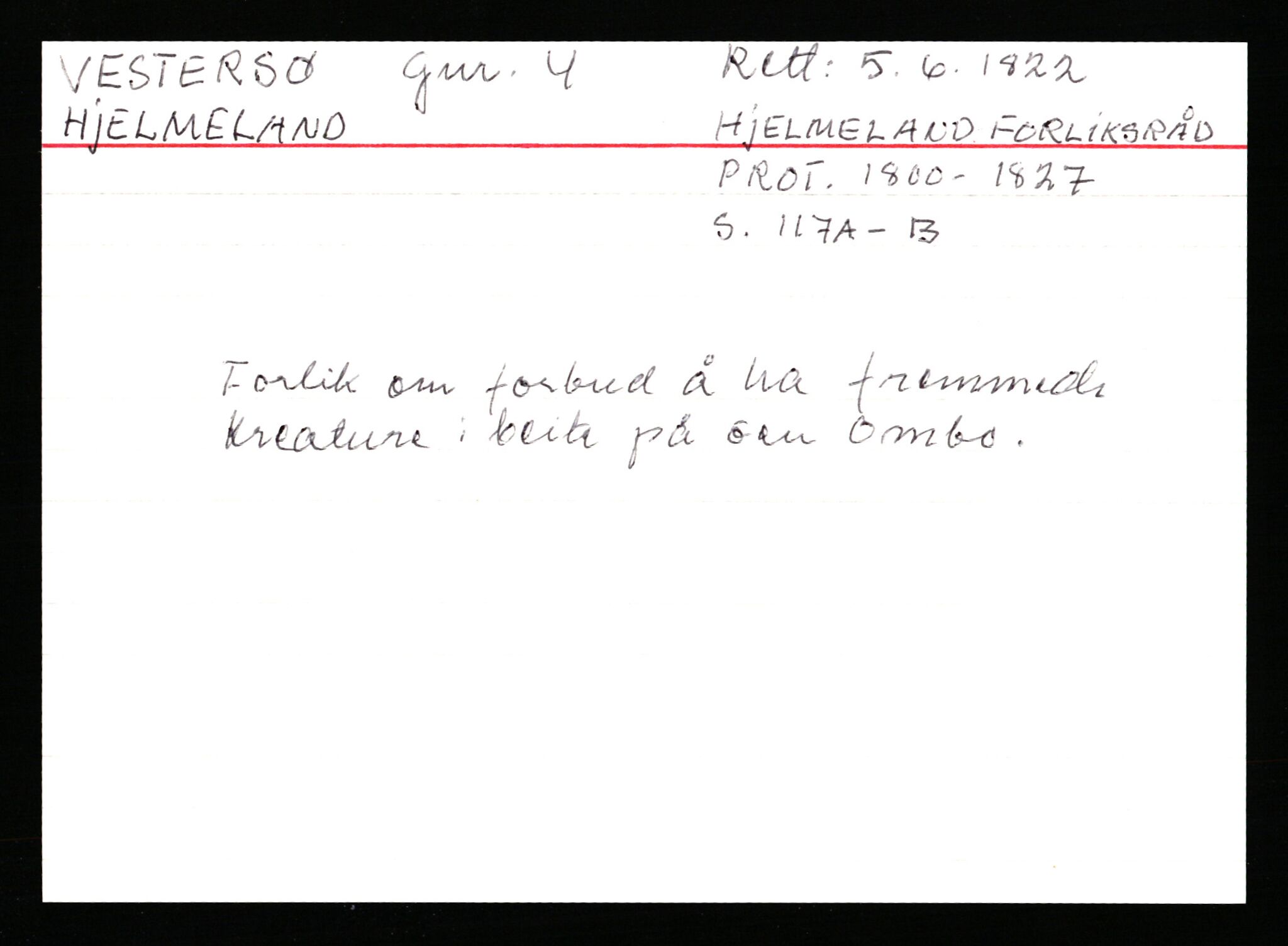 Statsarkivet i Stavanger, AV/SAST-A-101971/03/Y/Ym/L0066: Åstedskort sortert etter gårdsnavn: Veshovde - Vik, 1600-1950, s. 123