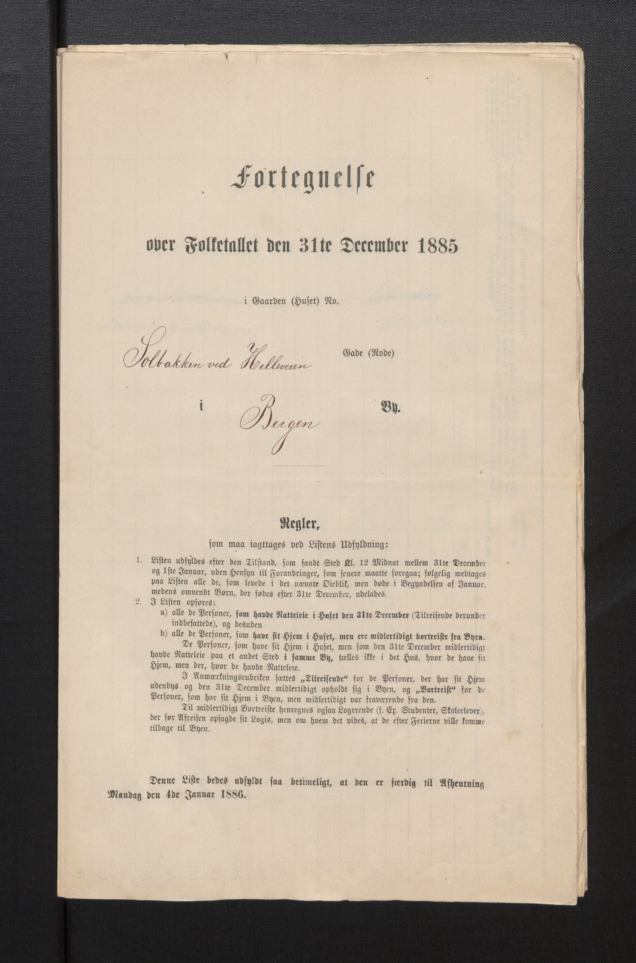 SAB, Folketelling 1885 for 1301 Bergen kjøpstad, 1885, s. 6172