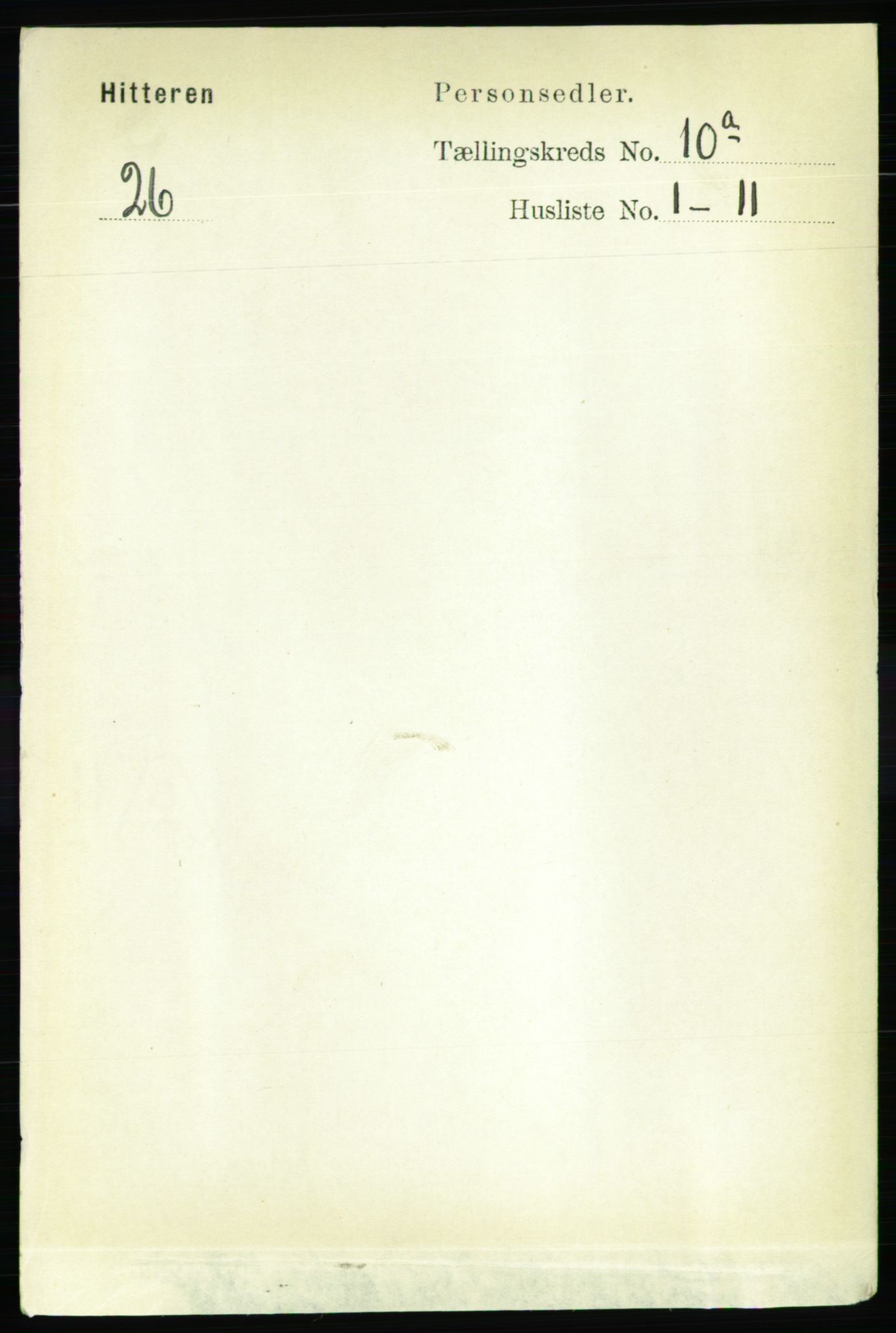 RA, Folketelling 1891 for 1617 Hitra herred, 1891, s. 2224