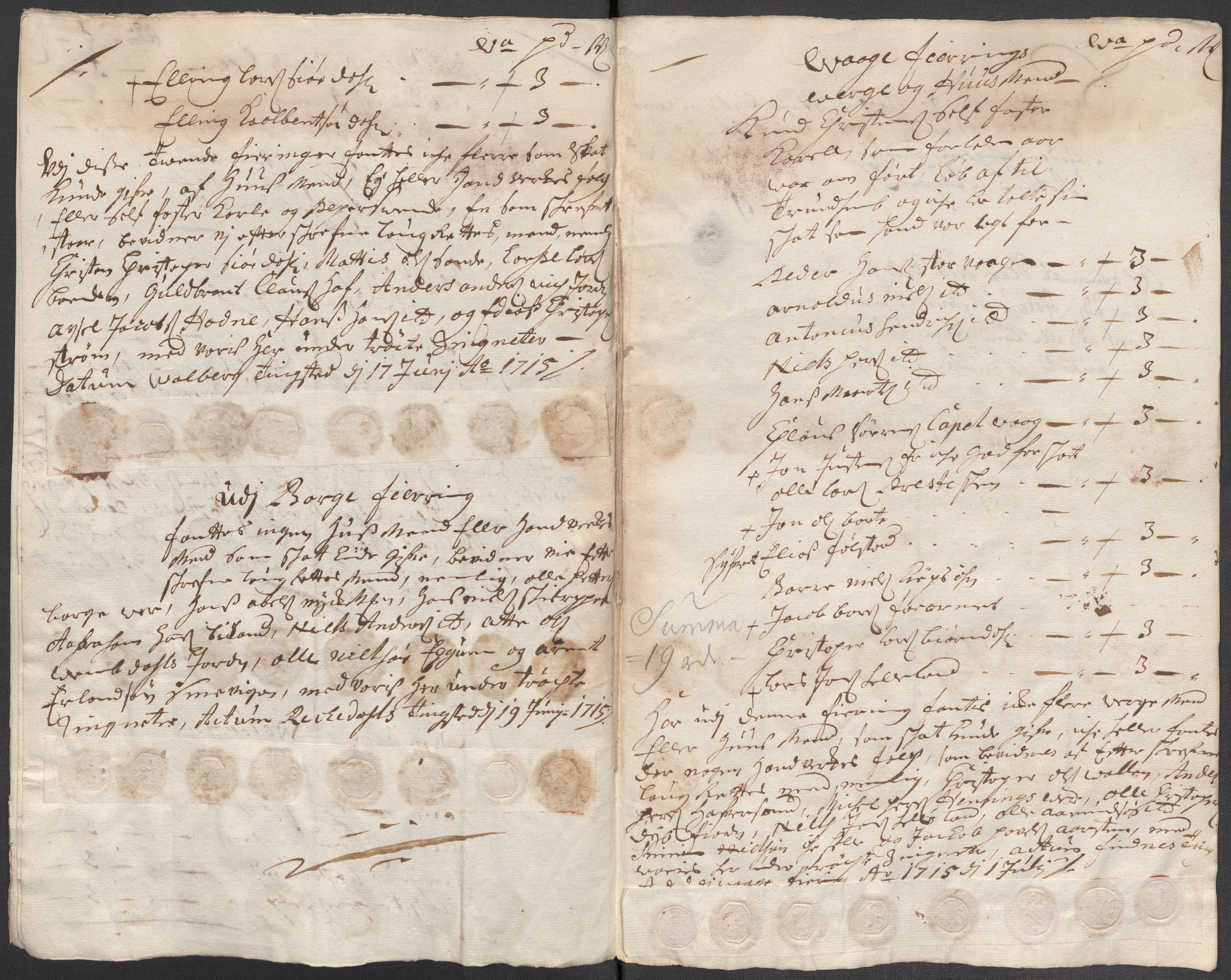 Rentekammeret inntil 1814, Reviderte regnskaper, Fogderegnskap, AV/RA-EA-4092/R67/L4681: Fogderegnskap Vesterålen, Andenes og Lofoten, 1715, s. 76