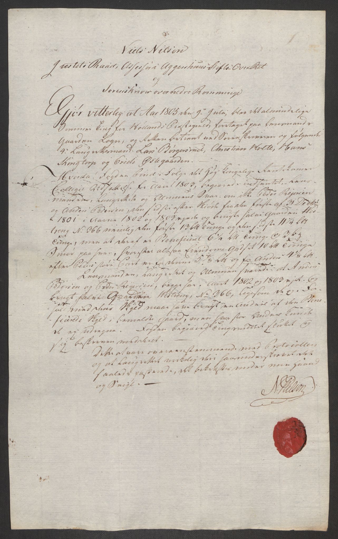 Rentekammeret inntil 1814, Reviderte regnskaper, Fogderegnskap, RA/EA-4092/R11/L0679: Fogderegnskap Nedre Romerike, 1803, s. 731