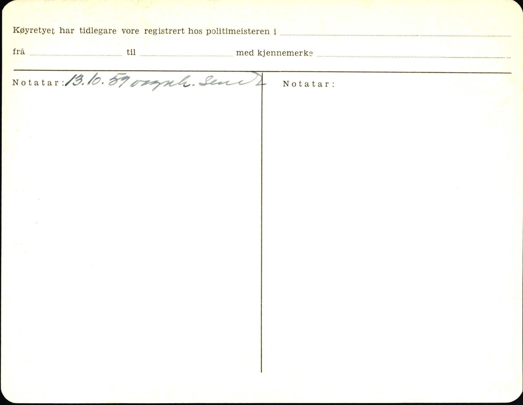 Statens vegvesen, Sogn og Fjordane vegkontor, AV/SAB-A-5301/4/F/L0006: Registerkort utmeldte Fjordane S8300-9500, 1930-1961, s. 194