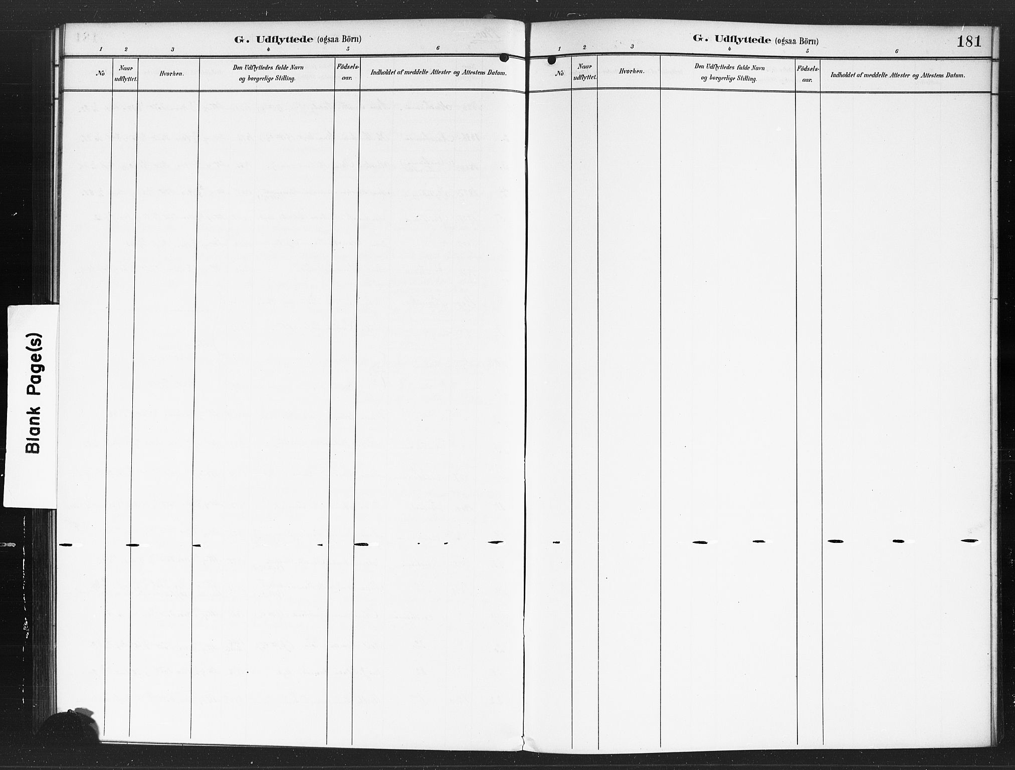 Rødenes prestekontor Kirkebøker, SAO/A-2005/F/Fa/L0010: Ministerialbok nr. I 10, 1890-1900, s. 181