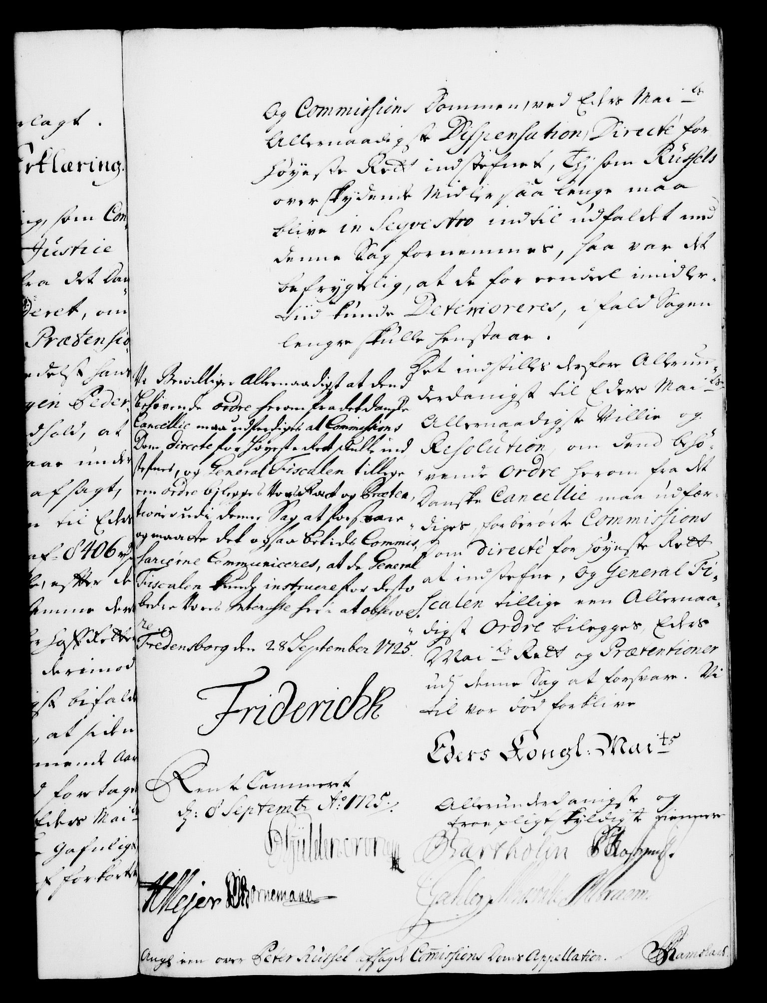 Rentekammeret, Kammerkanselliet, RA/EA-3111/G/Gf/Gfa/L0008: Norsk relasjons- og resolusjonsprotokoll (merket RK 52.8), 1725, s. 740