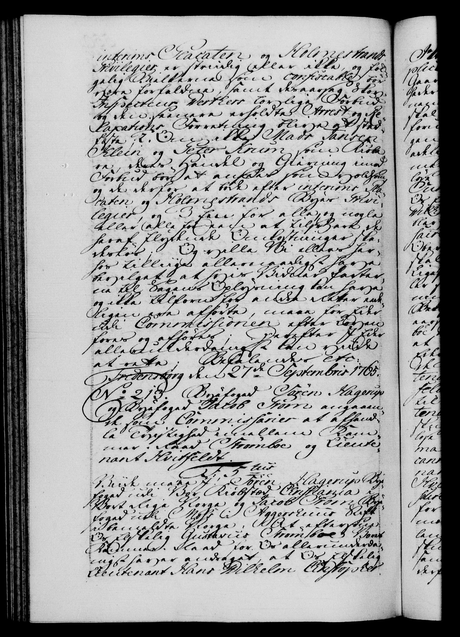Danske Kanselli 1572-1799, RA/EA-3023/F/Fc/Fca/Fcab/L0037: Norske tegnelser, 1762-1766, s. 550b