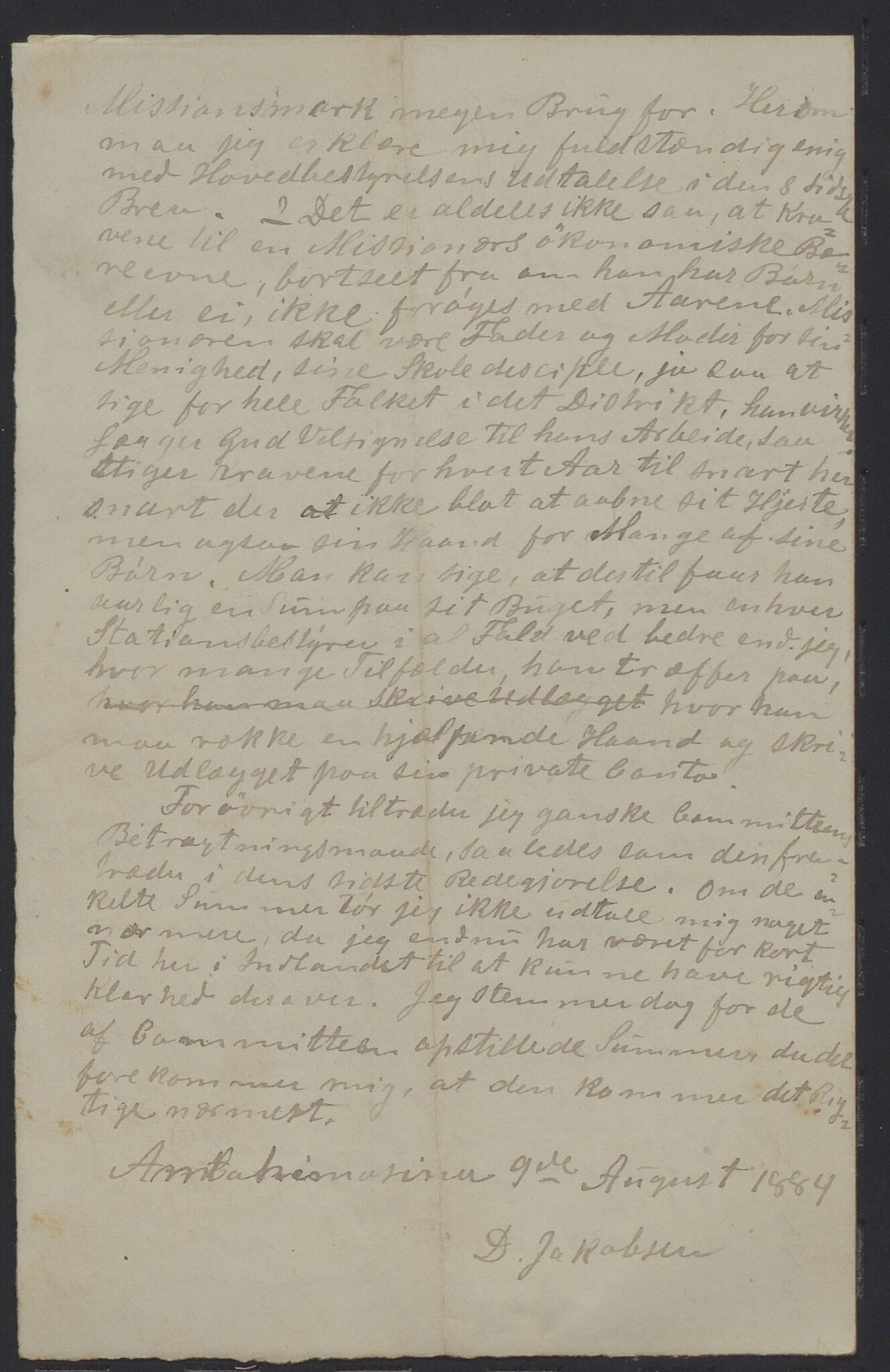 Det Norske Misjonsselskap - hovedadministrasjonen, VID/MA-A-1045/D/Da/Daa/L0036/0009: Konferansereferat og årsberetninger / Konferansereferat fra Madagaskar Innland., 1885