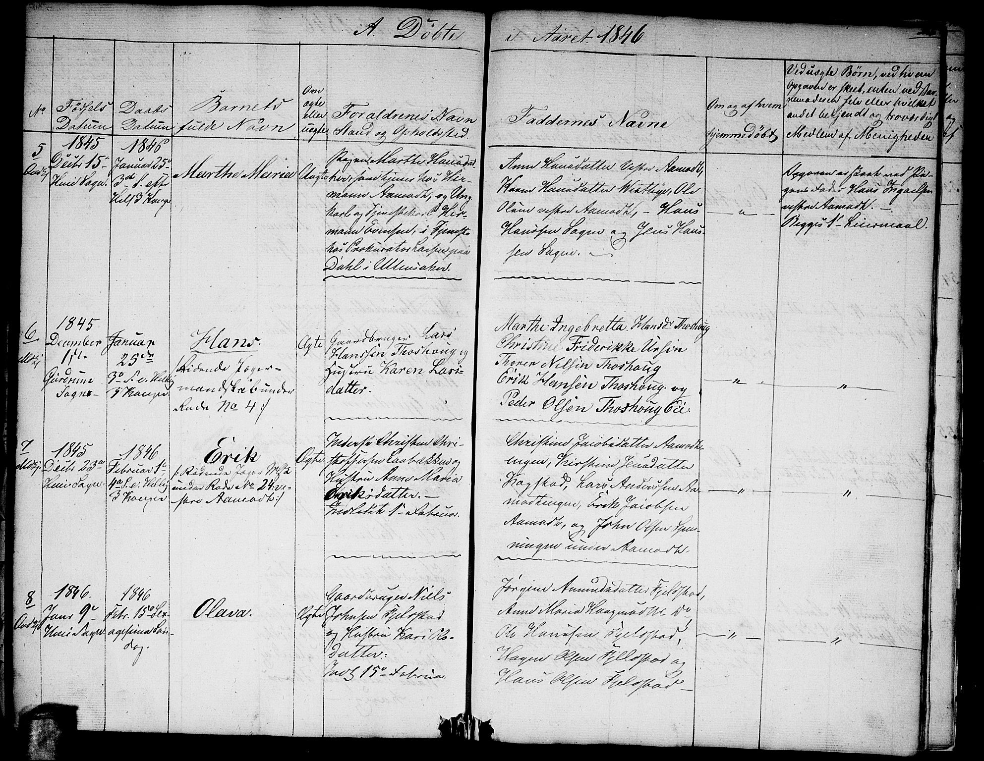 Gjerdrum prestekontor Kirkebøker, AV/SAO-A-10412b/G/Ga/L0002: Klokkerbok nr. I 2, 1836-1850, s. 266
