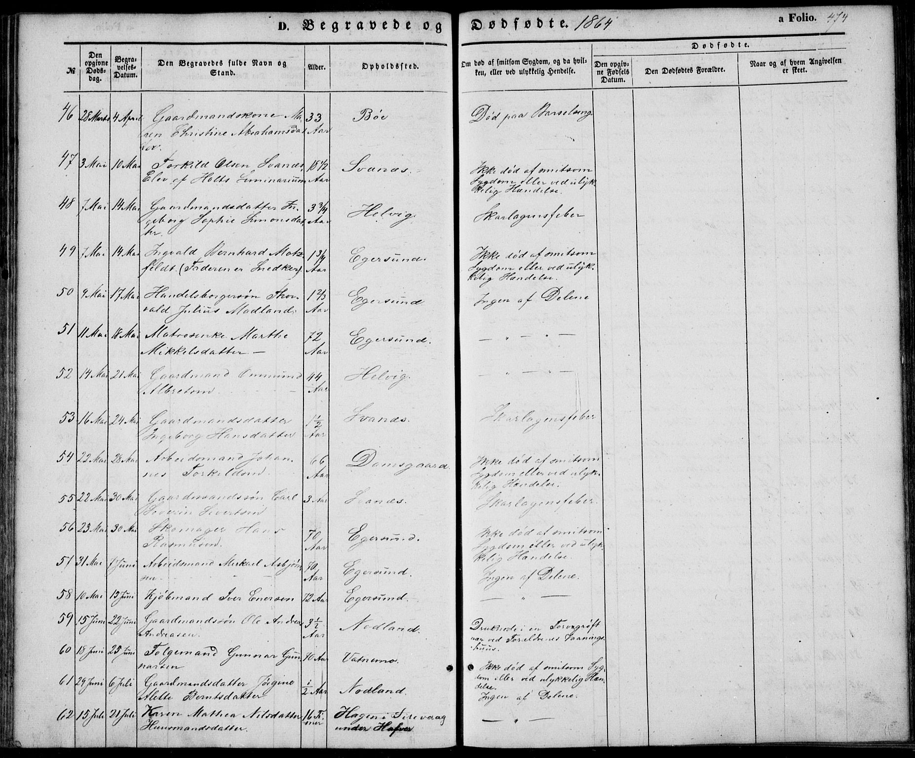 Eigersund sokneprestkontor, SAST/A-101807/S08/L0013: Ministerialbok nr. A 12.2, 1850-1865, s. 474