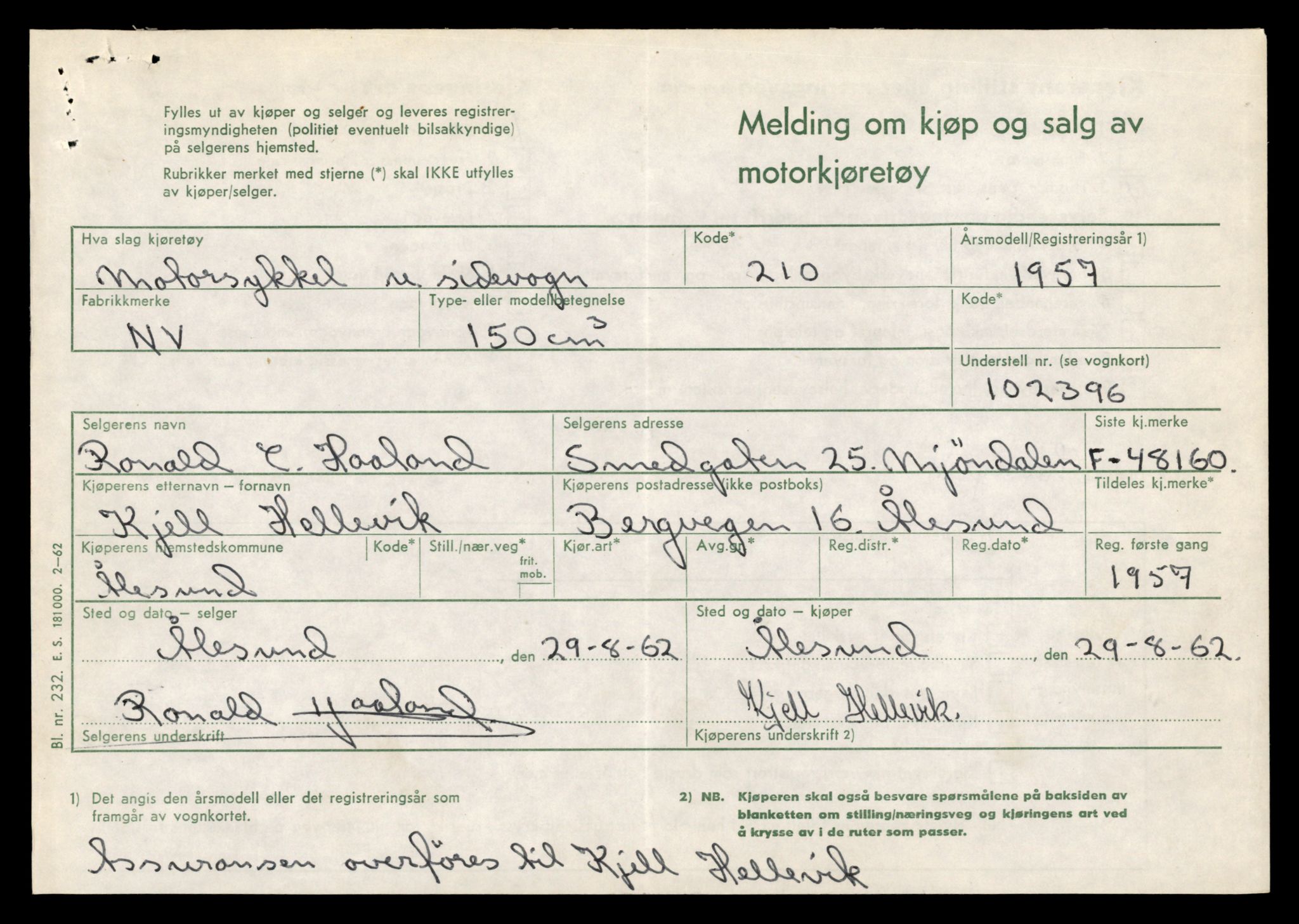 Møre og Romsdal vegkontor - Ålesund trafikkstasjon, SAT/A-4099/F/Fe/L0029: Registreringskort for kjøretøy T 11430 - T 11619, 1927-1998, s. 1676