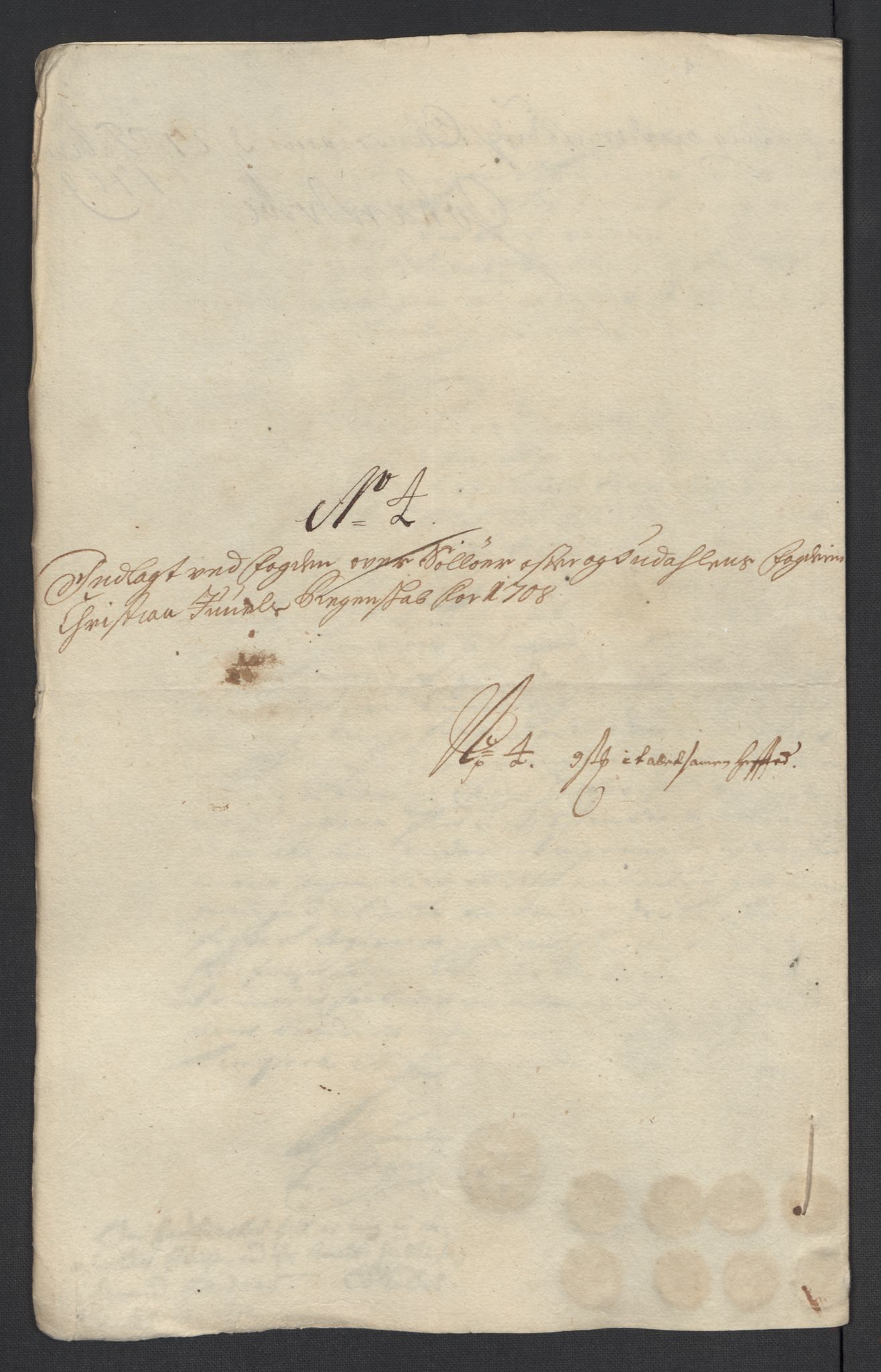 Rentekammeret inntil 1814, Reviderte regnskaper, Fogderegnskap, RA/EA-4092/R13/L0845: Fogderegnskap Solør, Odal og Østerdal, 1708, s. 141