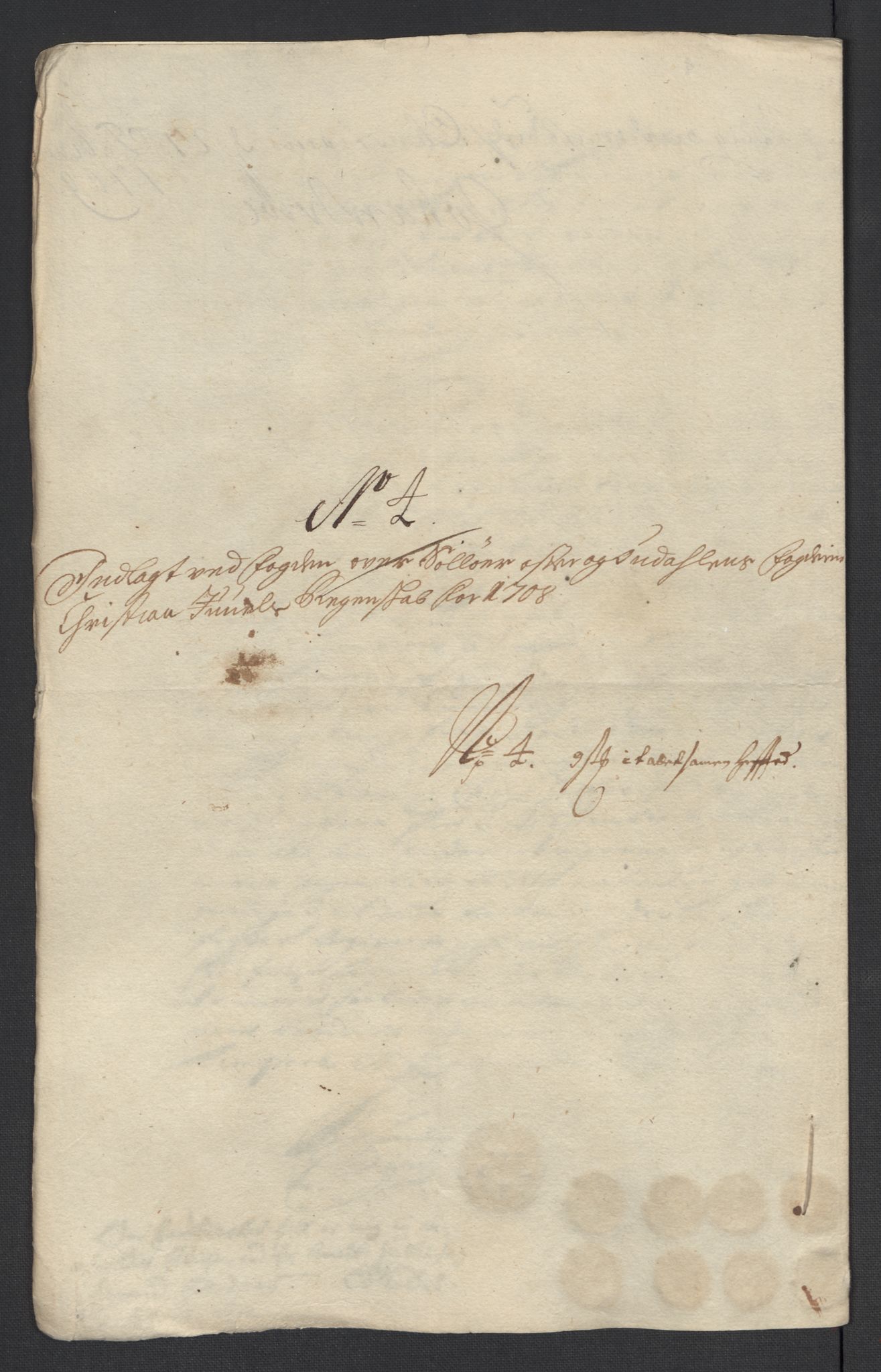 Rentekammeret inntil 1814, Reviderte regnskaper, Fogderegnskap, AV/RA-EA-4092/R13/L0845: Fogderegnskap Solør, Odal og Østerdal, 1708, s. 141