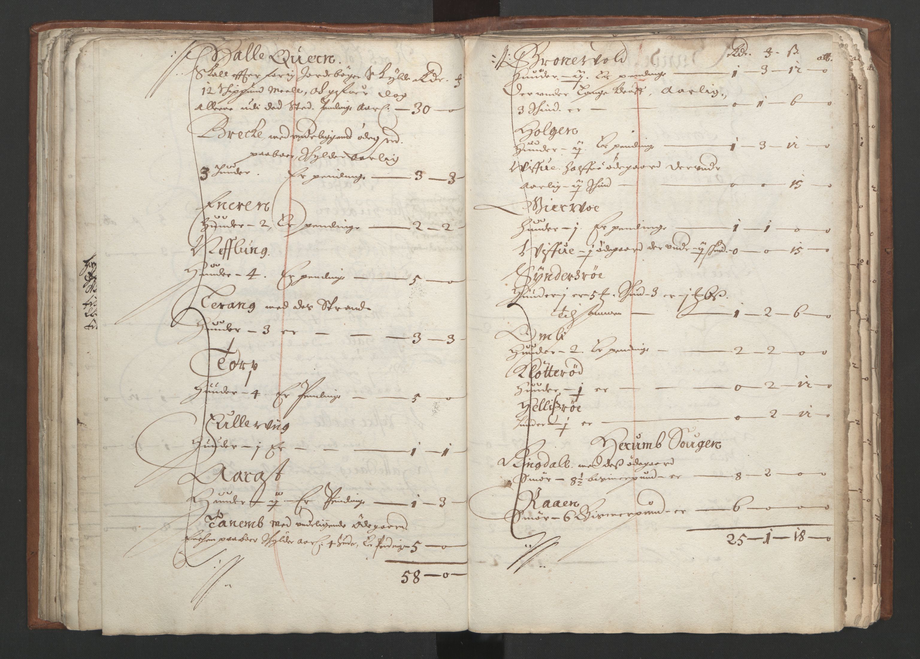 Rentekammeret inntil 1814, Realistisk ordnet avdeling, AV/RA-EA-4070/L/L0018/0001: Skien lagdømme: / Kronens jordebok over Bratsberg len, 1661