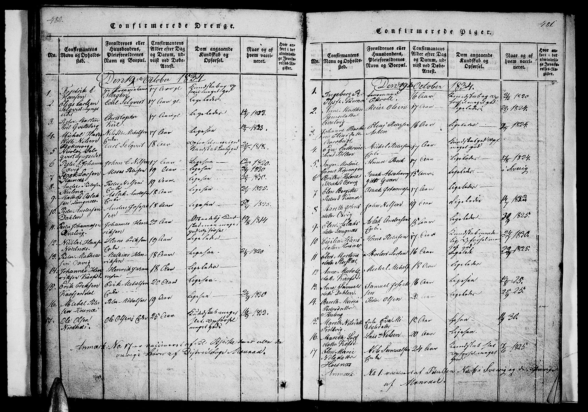 Lyngen sokneprestembete, AV/SATØ-S-1289/H/He/Heb/L0001klokker: Klokkerbok nr. 1, 1826-1838, s. 480-481