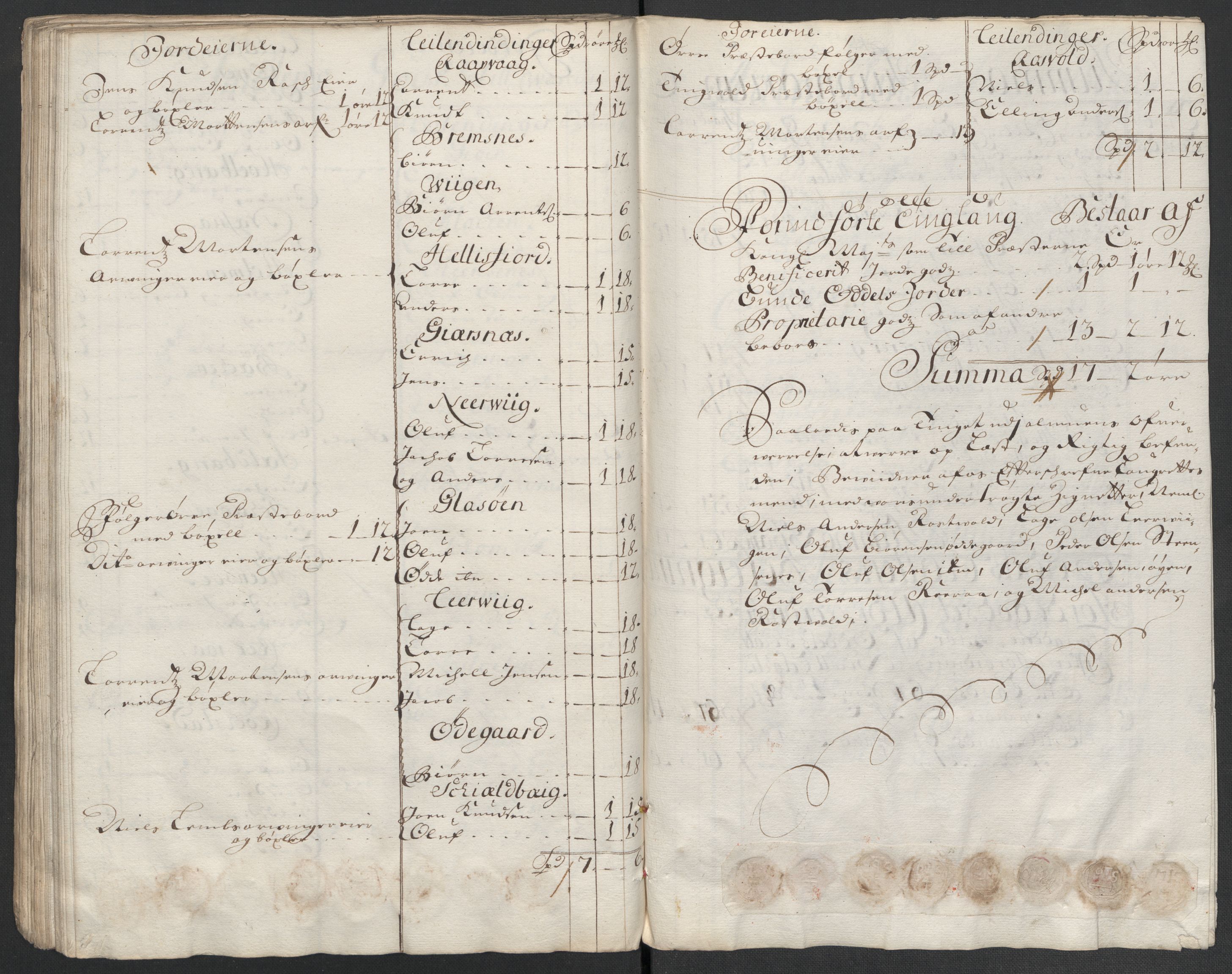 Rentekammeret inntil 1814, Reviderte regnskaper, Fogderegnskap, AV/RA-EA-4092/R56/L3739: Fogderegnskap Nordmøre, 1700-1702, s. 60