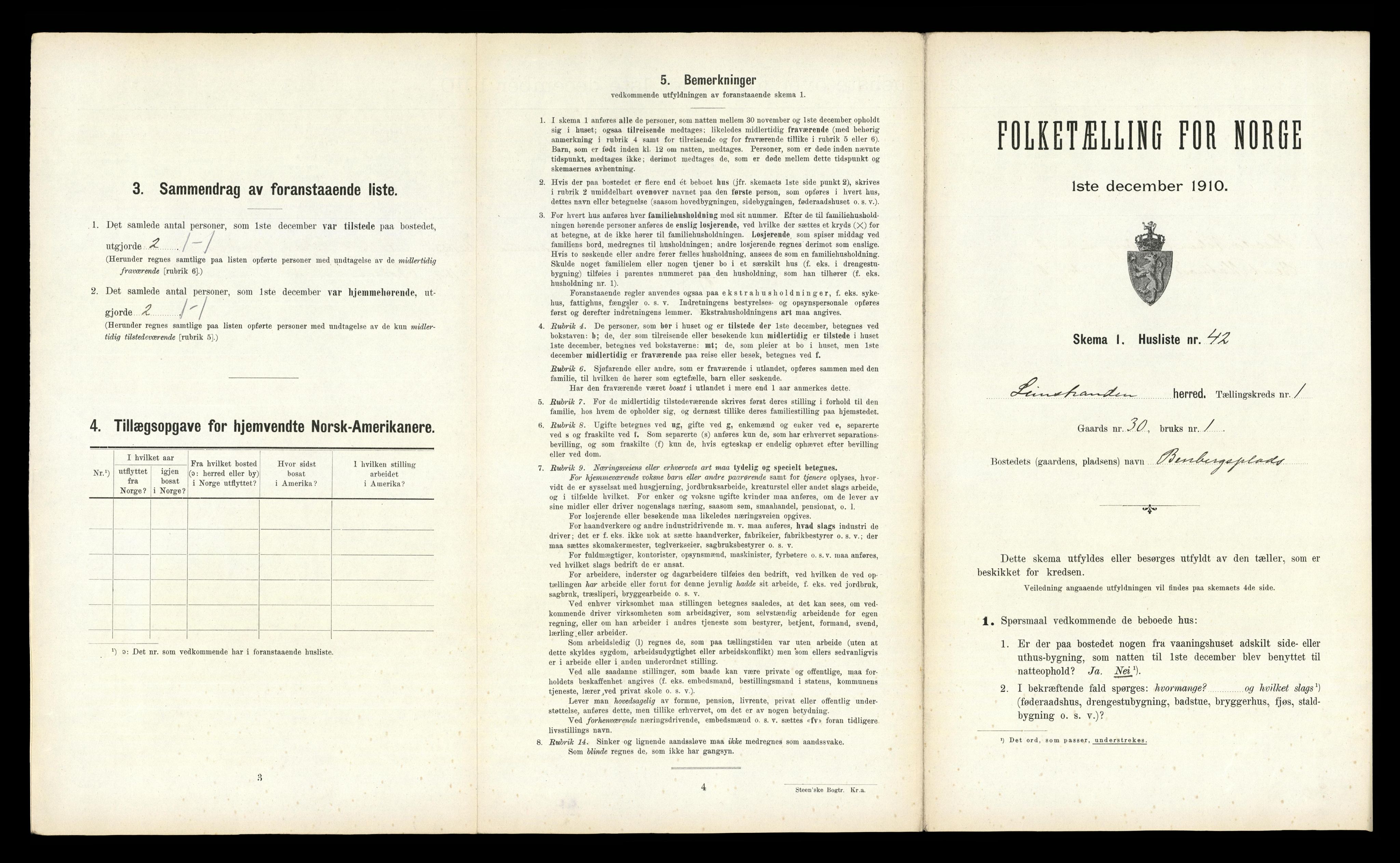 RA, Folketelling 1910 for 1654 Leinstrand herred, 1910, s. 107