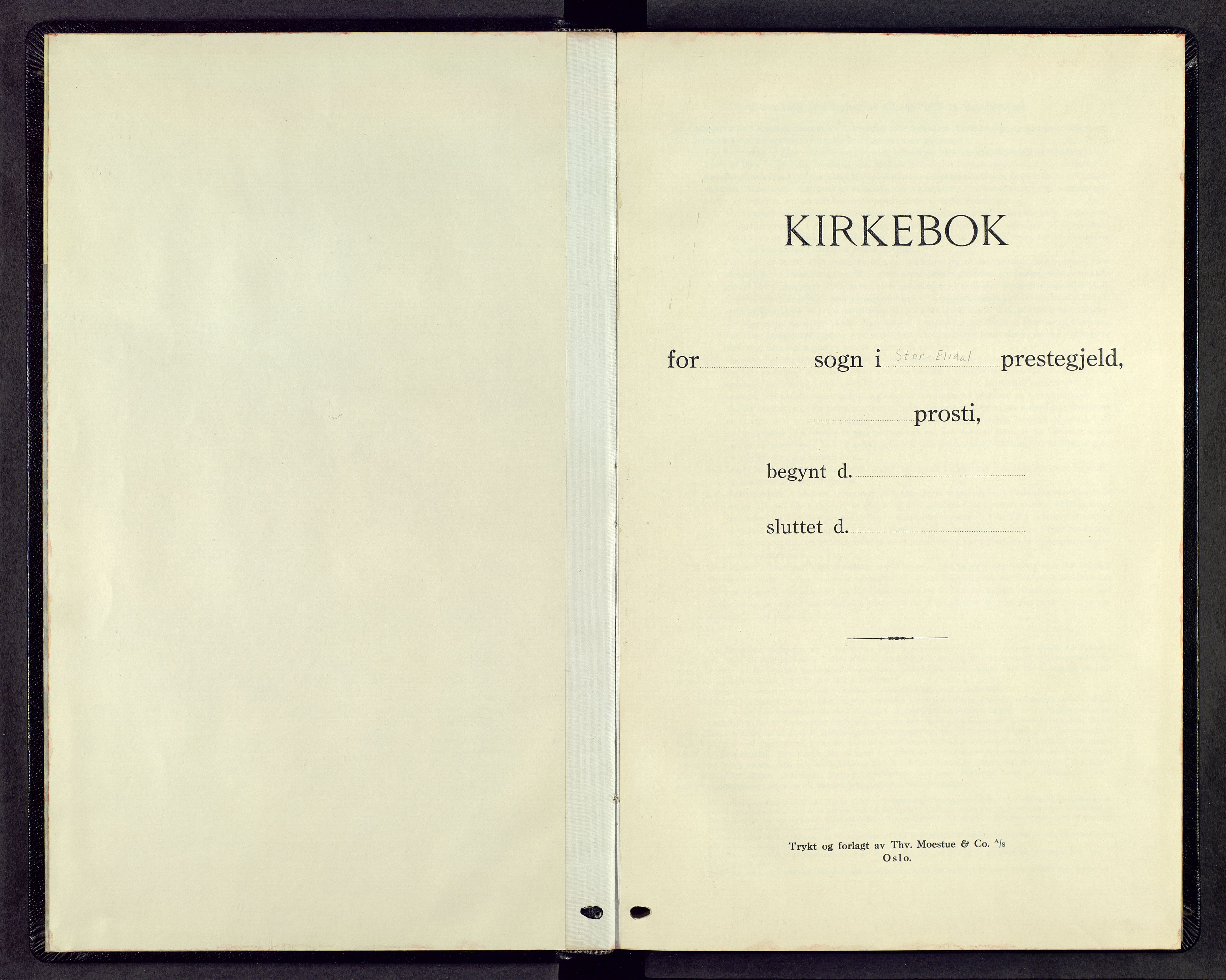 Stor-Elvdal prestekontor, SAH/PREST-052/H/Ha/Hab/L0011: Klokkerbok nr. 11, 1949-1955