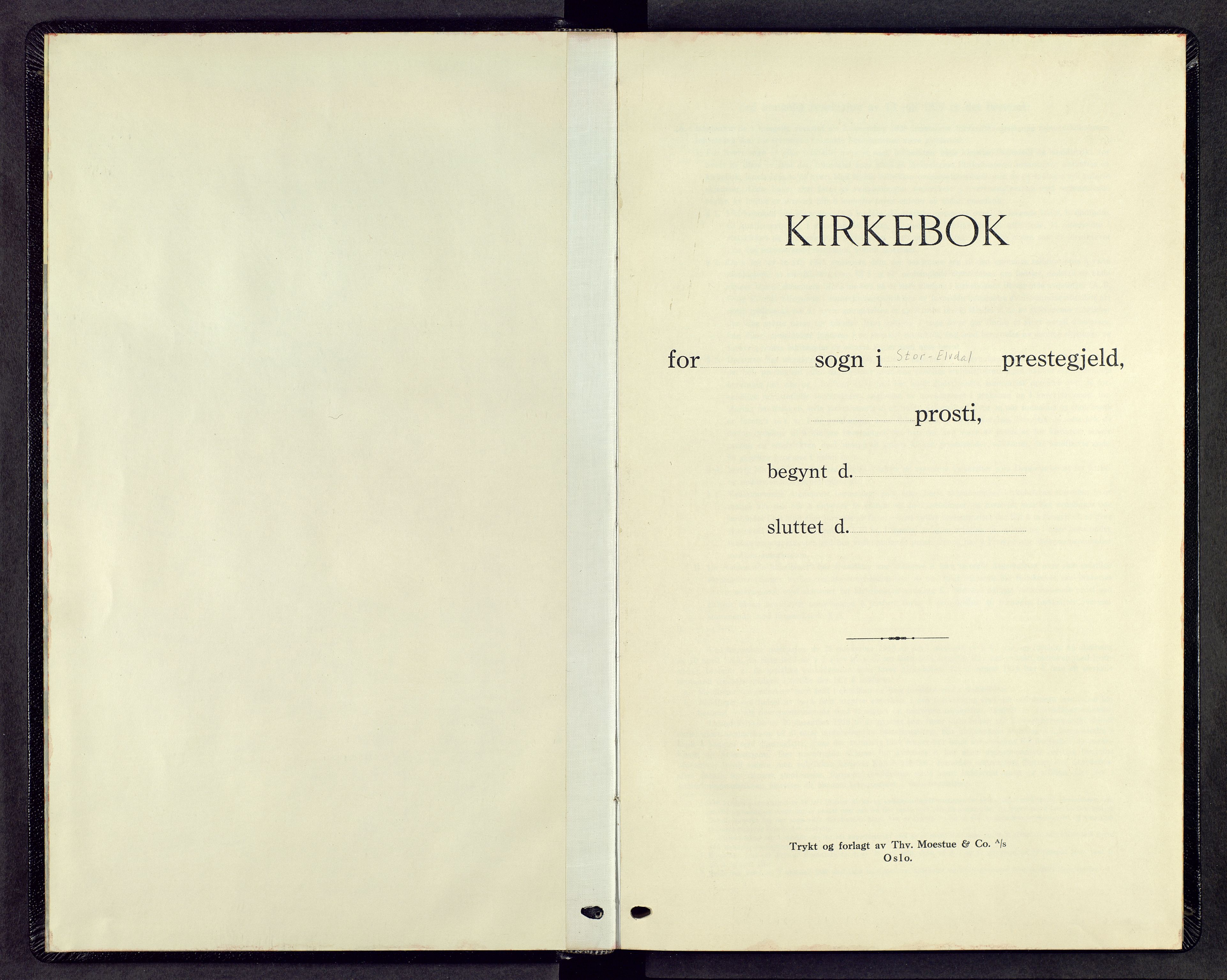 Stor-Elvdal prestekontor, AV/SAH-PREST-052/H/Ha/Hab/L0011: Klokkerbok nr. 11, 1949-1955