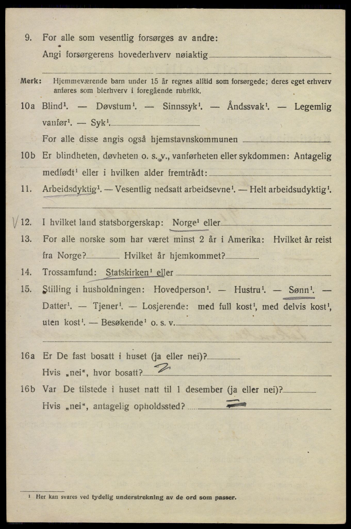 SAO, Folketelling 1920 for 0301 Kristiania kjøpstad, 1920, s. 492424