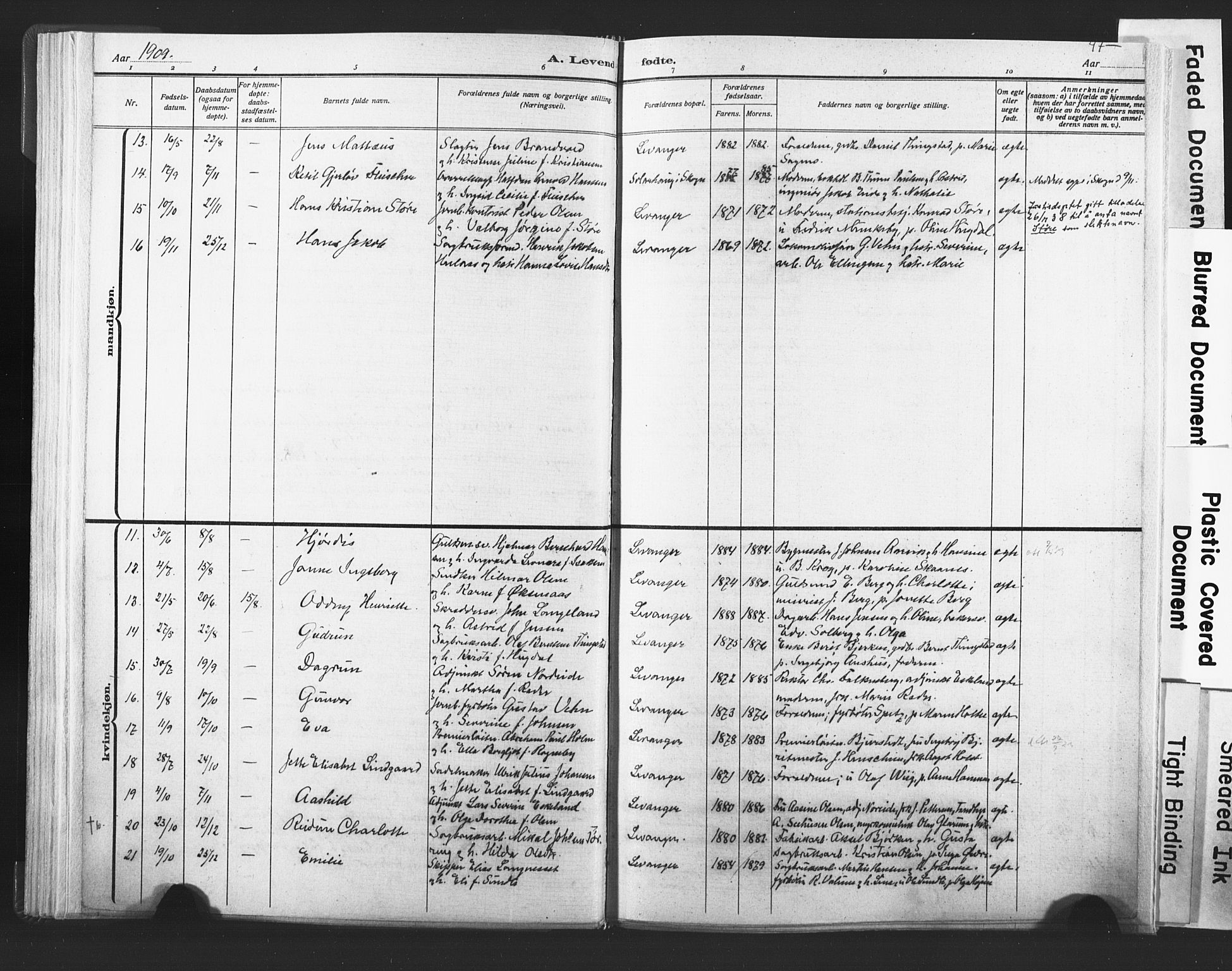 Ministerialprotokoller, klokkerbøker og fødselsregistre - Nord-Trøndelag, SAT/A-1458/720/L0189: Ministerialbok nr. 720A05, 1880-1911, s. 47