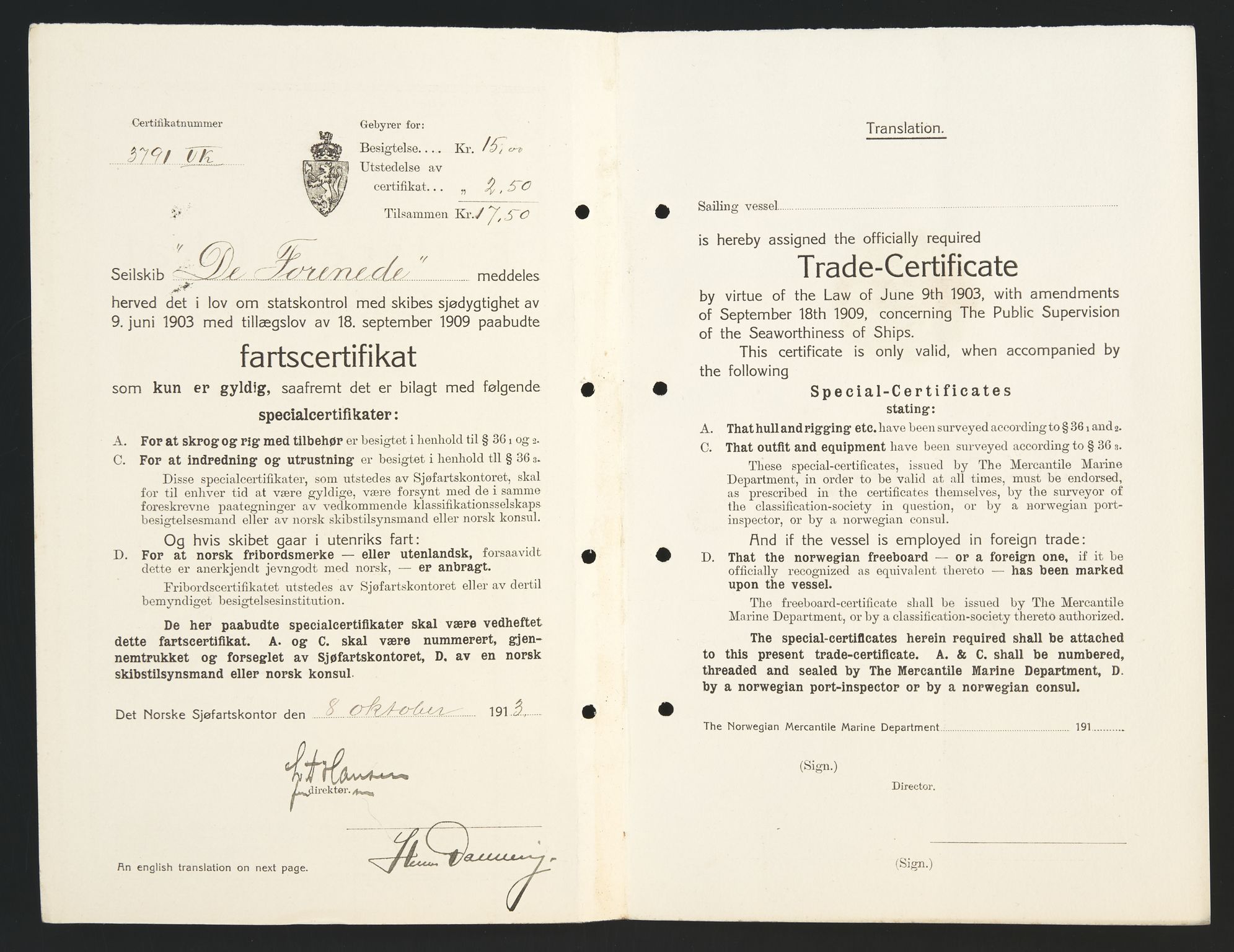 Sjøfartsdirektoratet med forløpere, skipsmapper slettede skip, AV/RA-S-4998/F/Fa/L0235: --, 1847-1930, s. 516