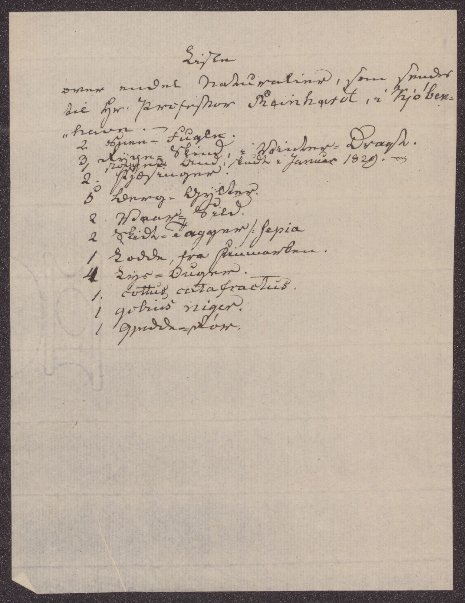 Bergens Museum, UMB/A007/D/Da/L0003/0002: Innkommende brev 1828 / Innkommende brev 1828, 1828