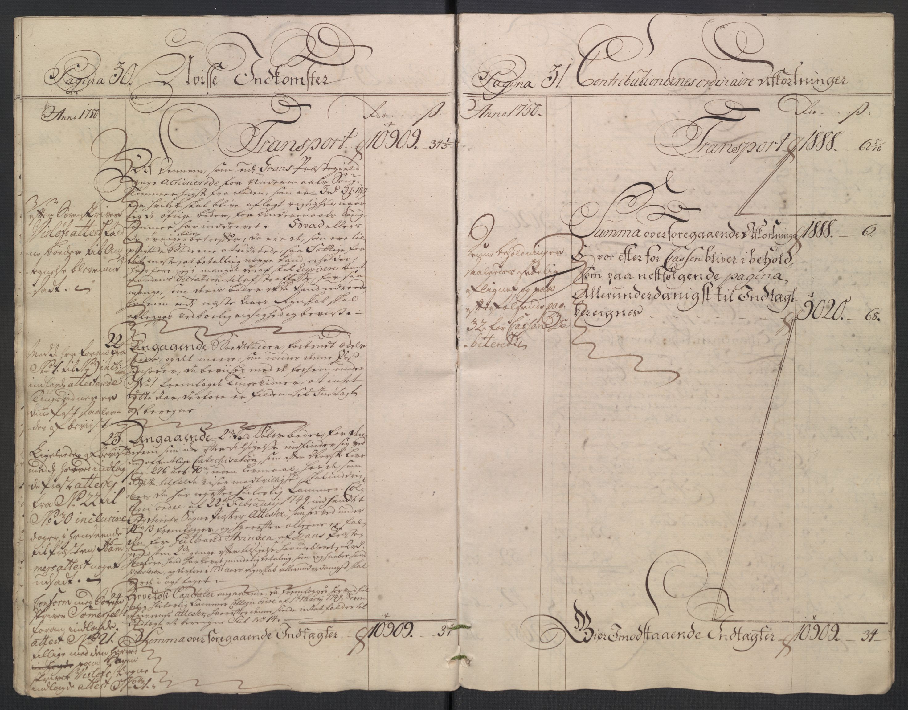 Rentekammeret inntil 1814, Reviderte regnskaper, Fogderegnskap, AV/RA-EA-4092/R18/L1348: Fogderegnskap Hadeland, Toten og Valdres, 1750-1751, s. 18