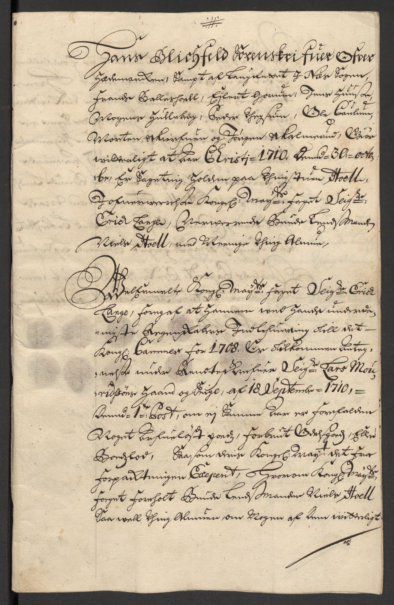 Rentekammeret inntil 1814, Reviderte regnskaper, Fogderegnskap, AV/RA-EA-4092/R16/L1044: Fogderegnskap Hedmark, 1708, s. 313