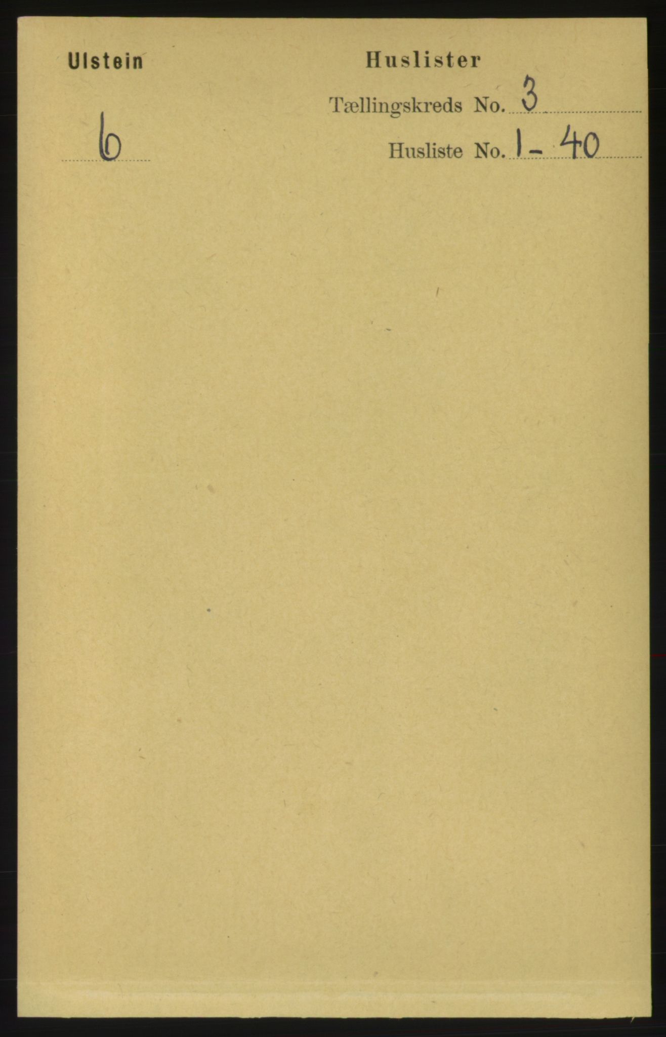 RA, Folketelling 1891 for 1516 Ulstein herred, 1891, s. 728
