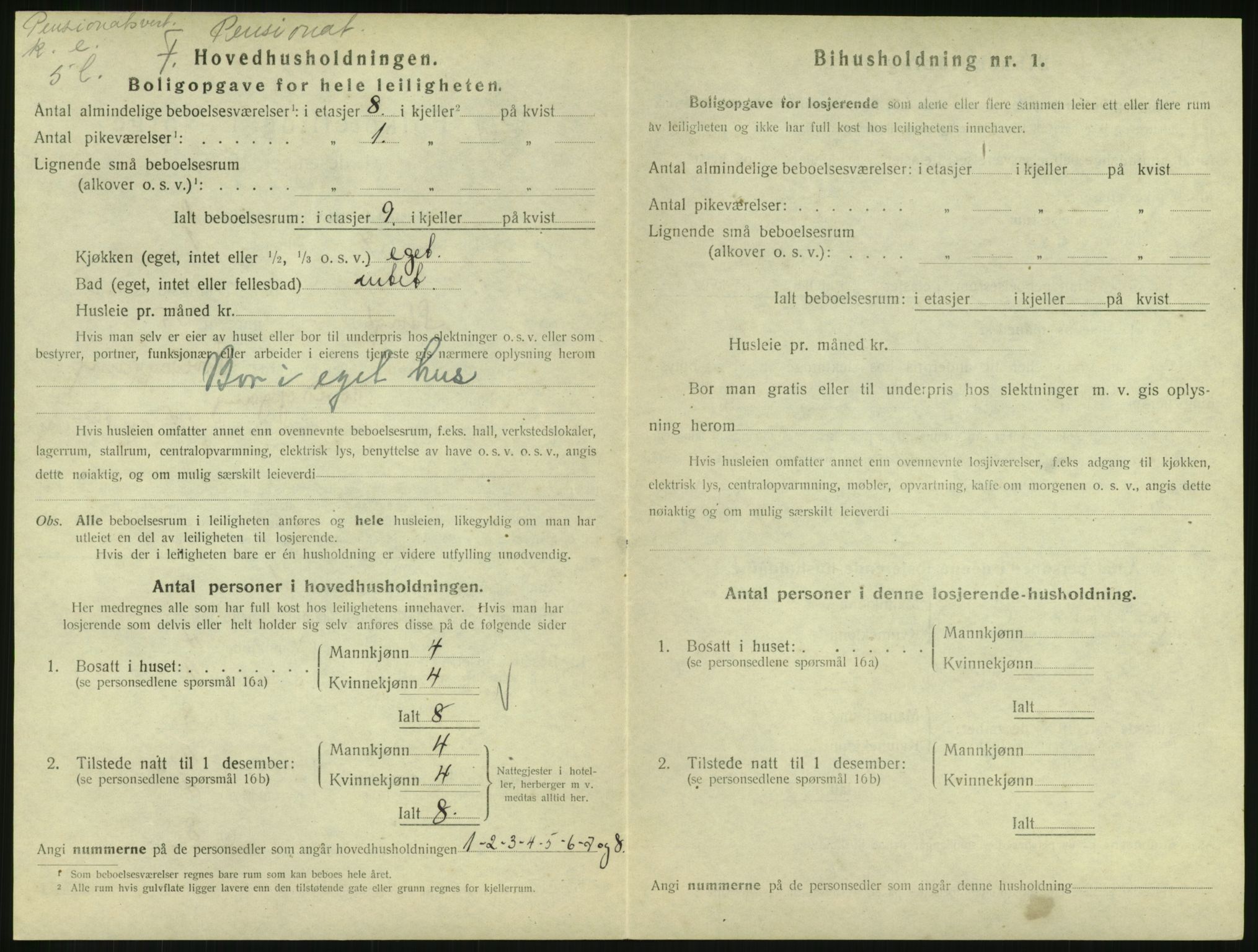 SAH, Folketelling 1920 for 0501 Lillehammer kjøpstad, 1920, s. 1539