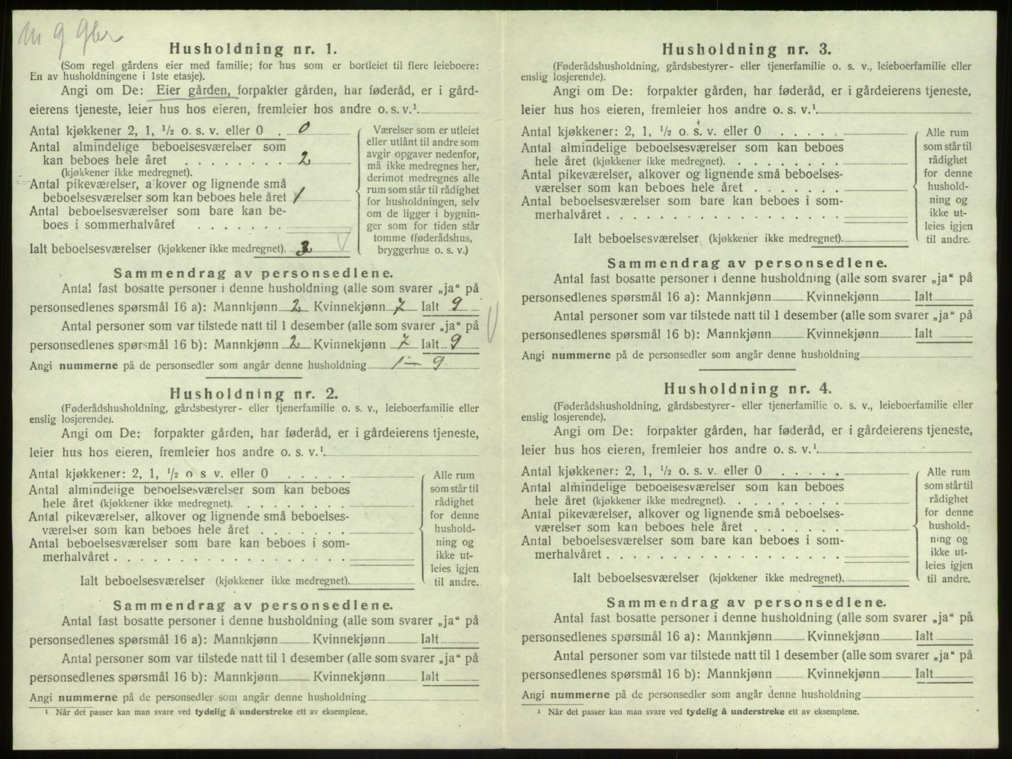 SAB, Folketelling 1920 for 1440 Nord-Vågsøy herred, 1920, s. 112