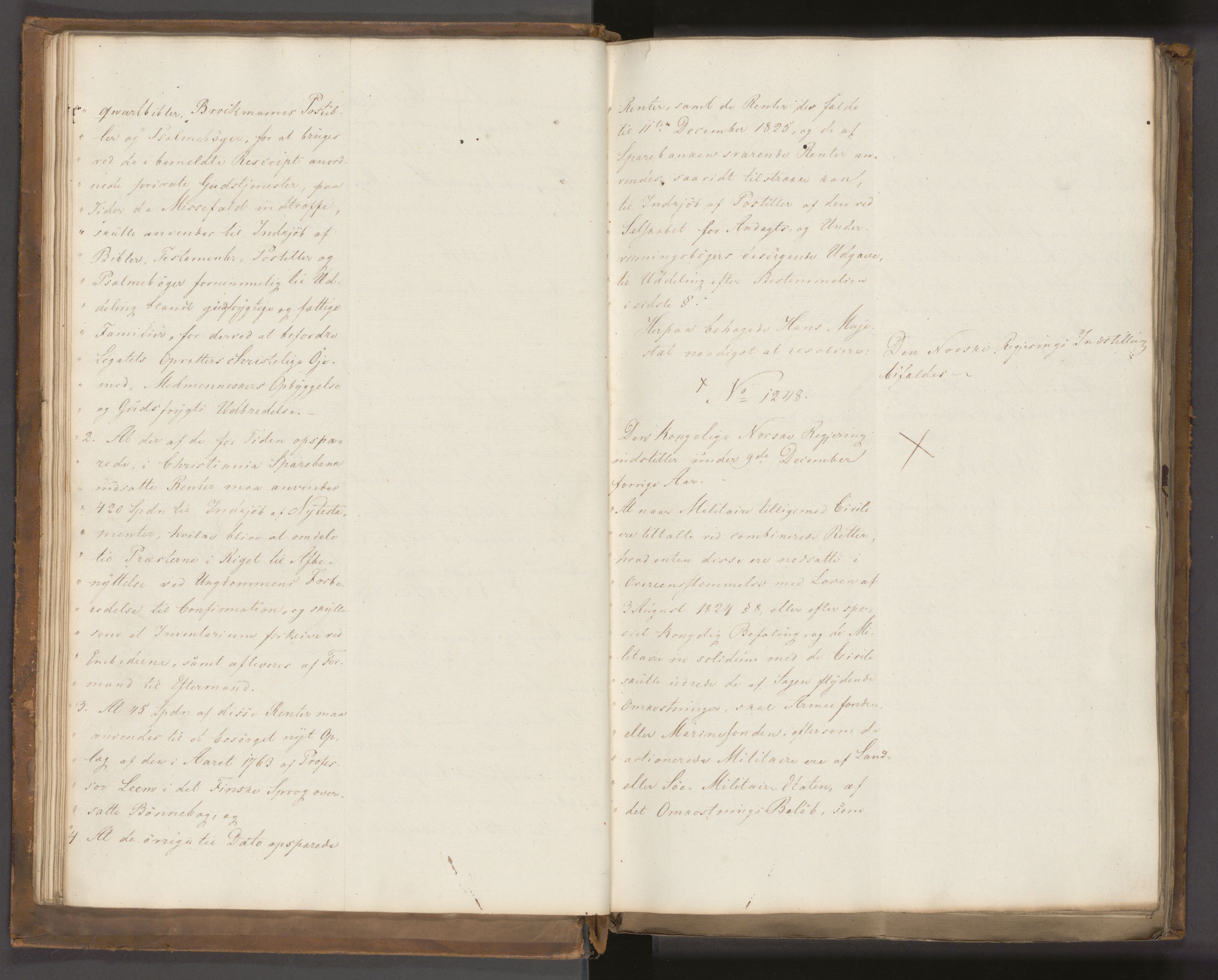Statsrådssekretariatet, AV/RA-S-1001/A/Ab/L0022: Kgl. res. nr. 1210-1721, 1. halvår, 1826