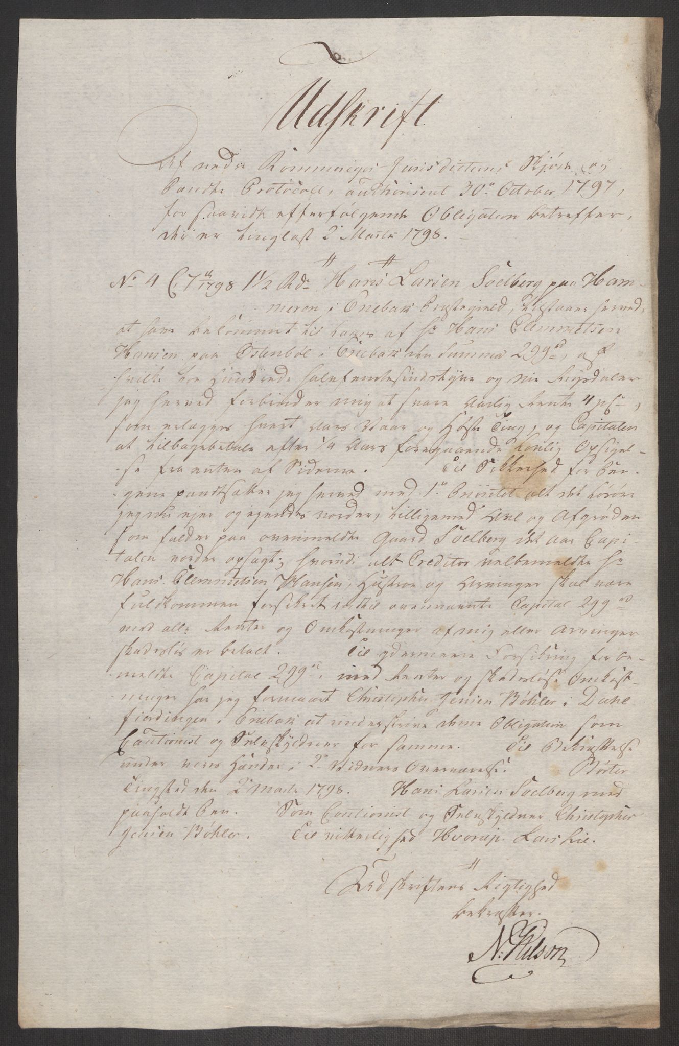 Rentekammeret inntil 1814, Reviderte regnskaper, Fogderegnskap, AV/RA-EA-4092/R11/L0679: Fogderegnskap Nedre Romerike, 1803, s. 751