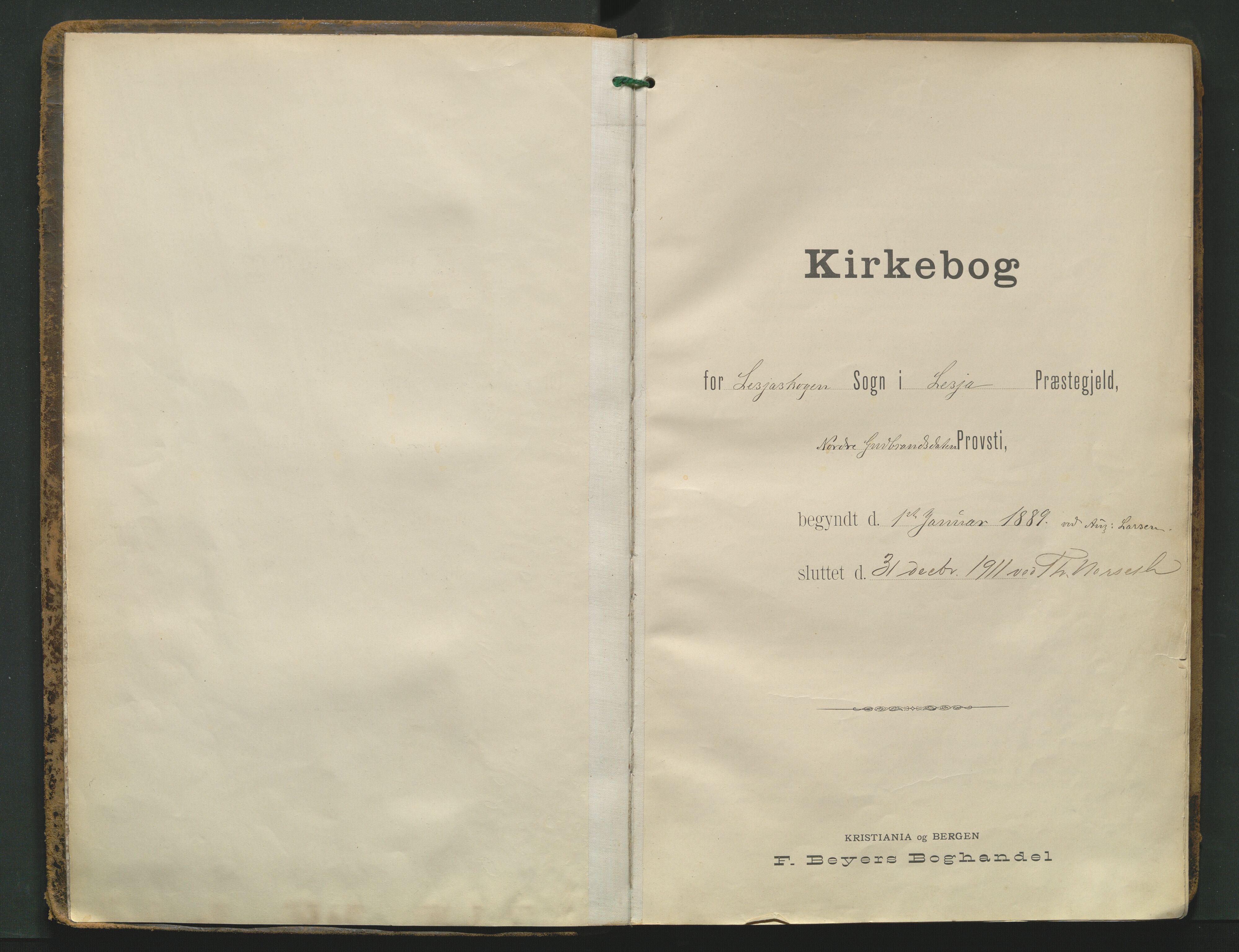 Lesja prestekontor, AV/SAH-PREST-068/H/Ha/Haa/L0015: Ministerialbok nr. 15, 1889-1911