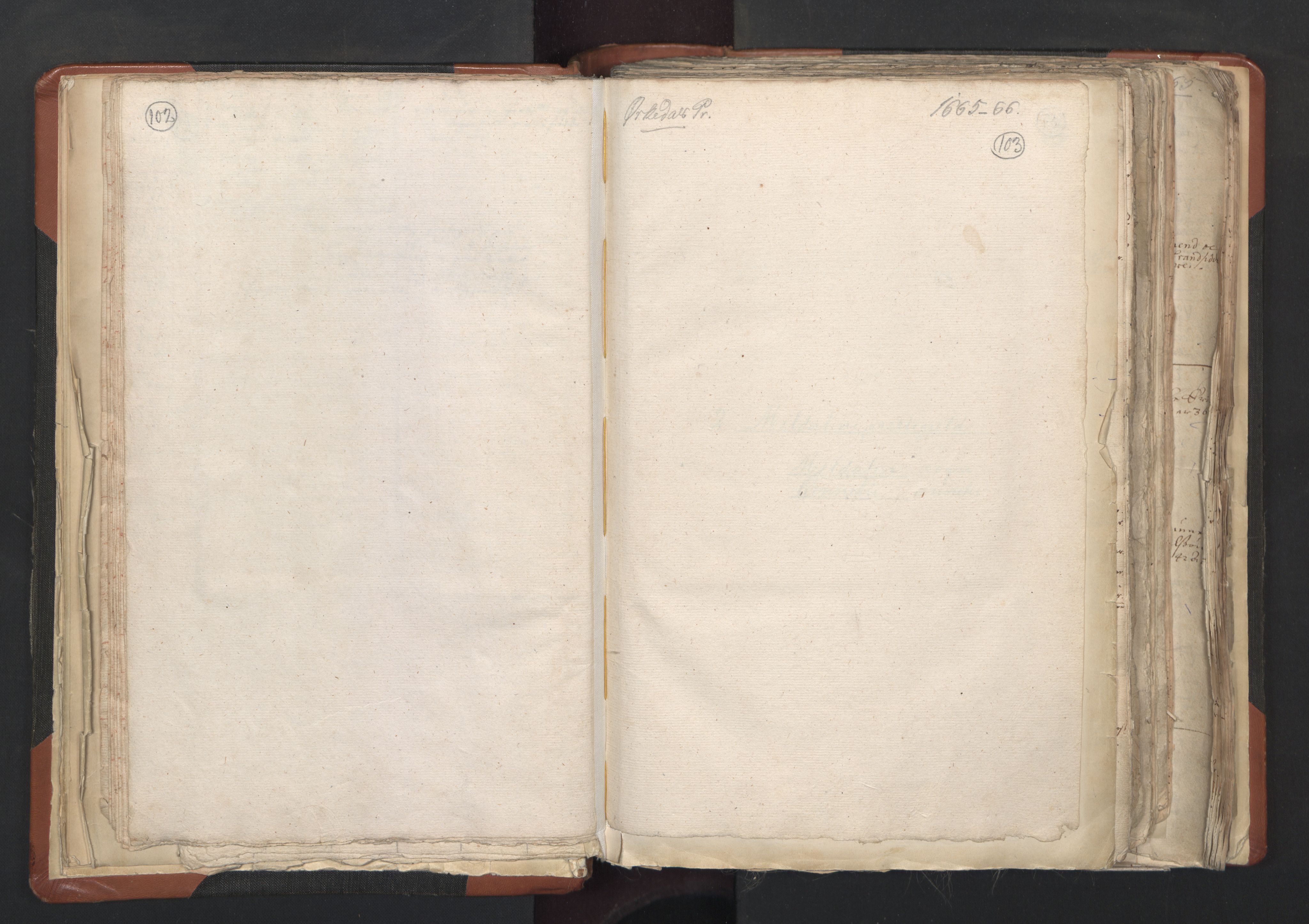 RA, Sogneprestenes manntall 1664-1666, nr. 31: Dalane prosti, 1664-1666, s. 102-103