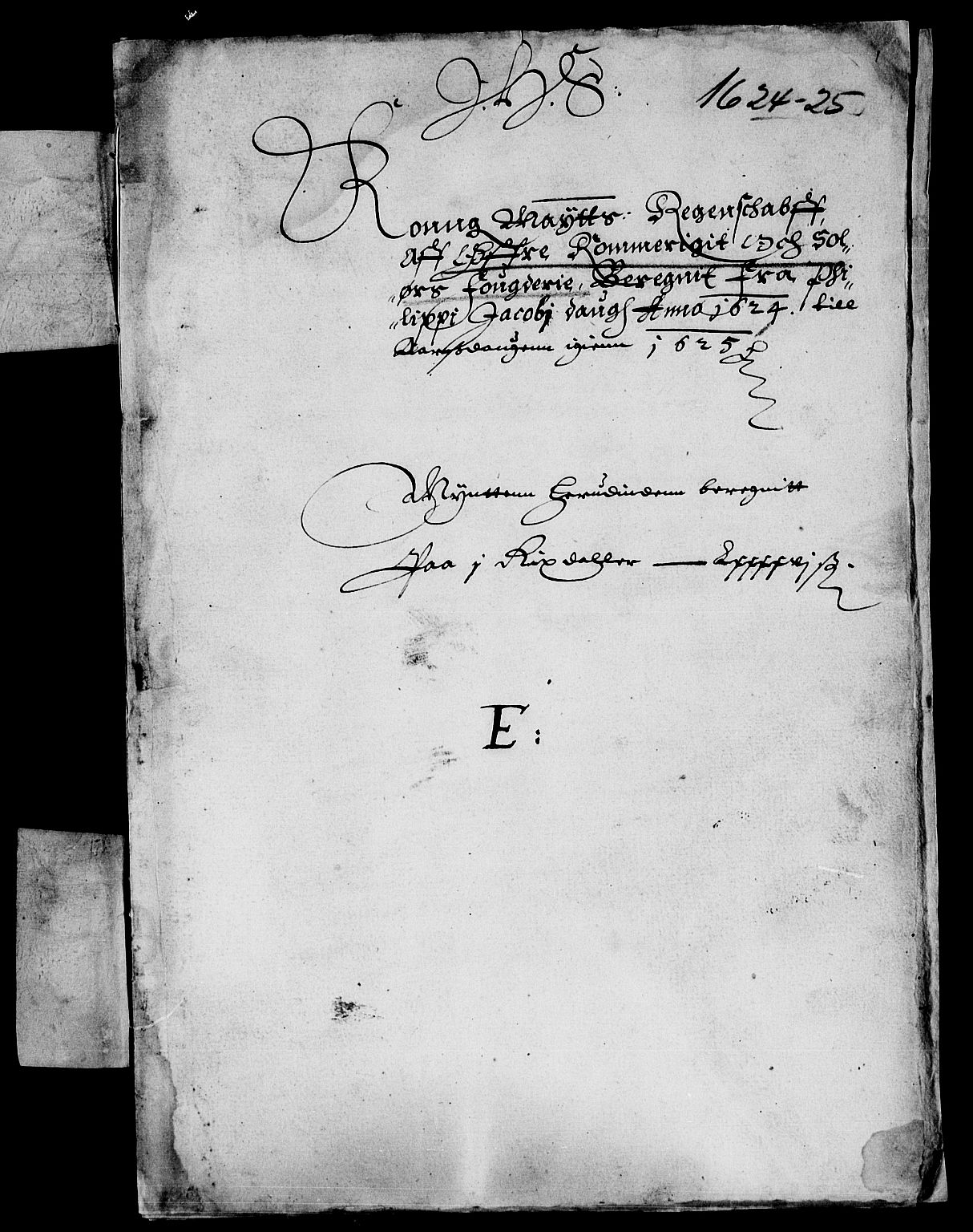 Rentekammeret inntil 1814, Reviderte regnskaper, Lensregnskaper, RA/EA-5023/R/Rb/Rba/L0068: Akershus len, 1623-1625