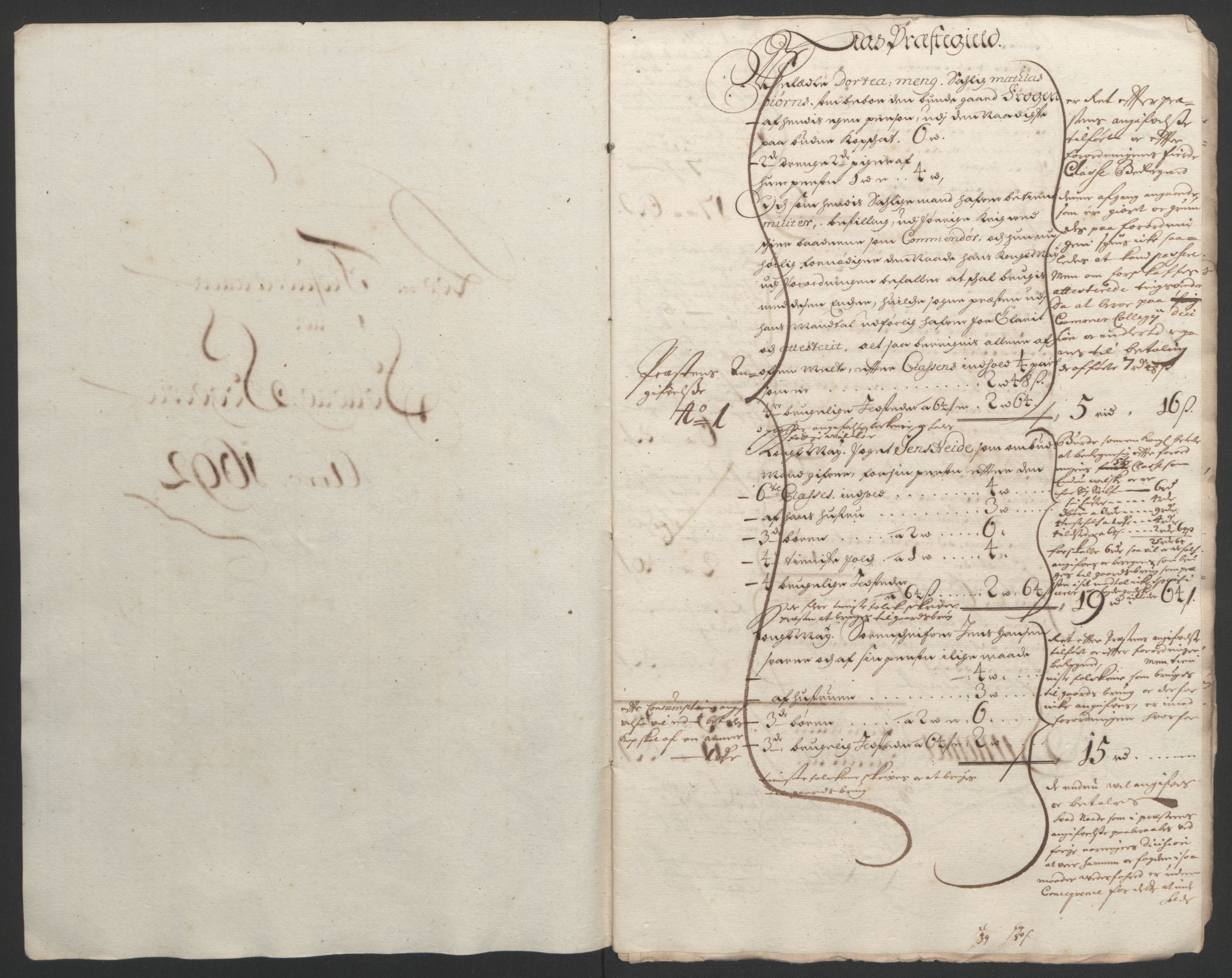 Rentekammeret inntil 1814, Reviderte regnskaper, Fogderegnskap, RA/EA-4092/R09/L0437: Fogderegnskap Follo, 1692-1693, s. 171