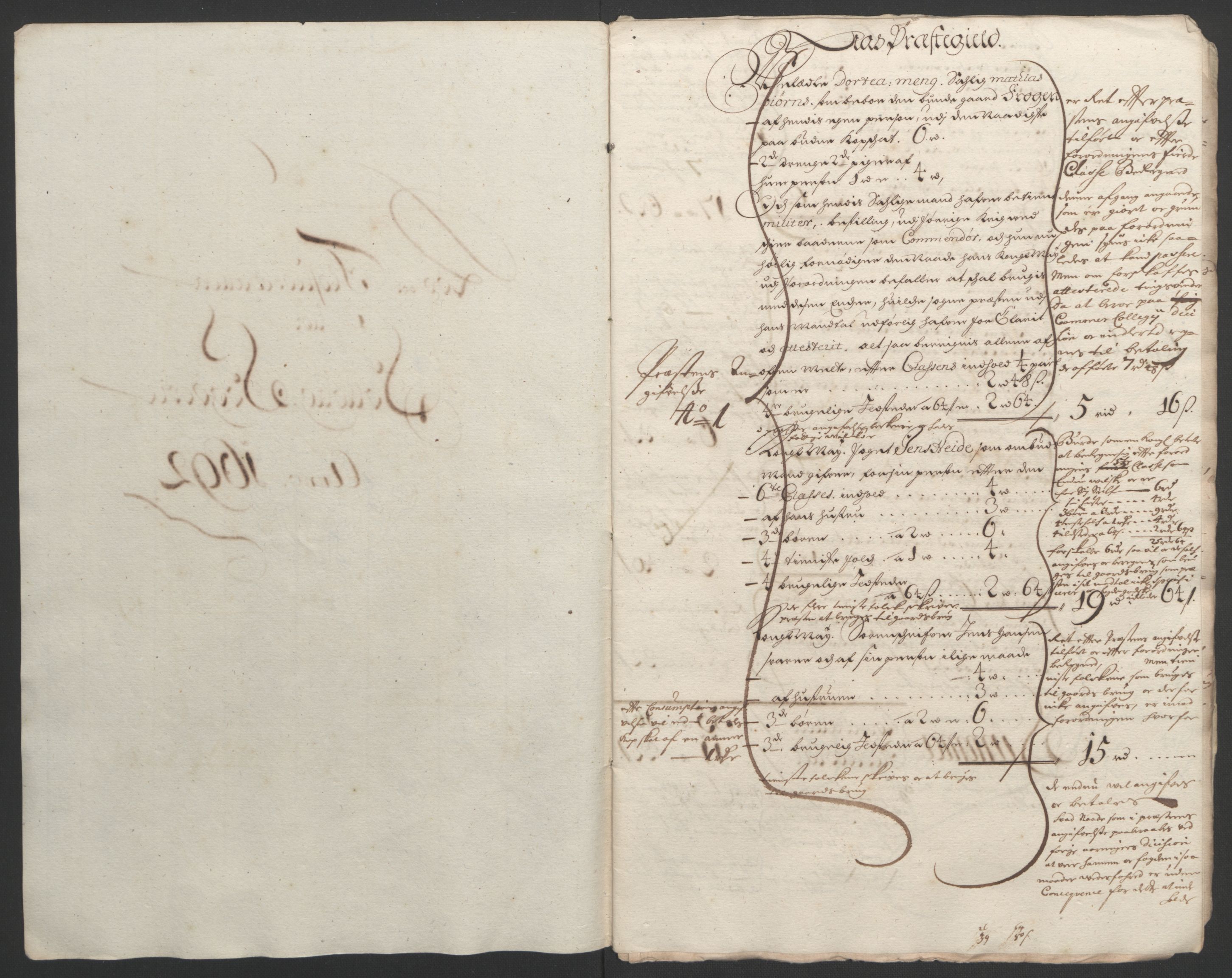 Rentekammeret inntil 1814, Reviderte regnskaper, Fogderegnskap, AV/RA-EA-4092/R09/L0437: Fogderegnskap Follo, 1692-1693, s. 171