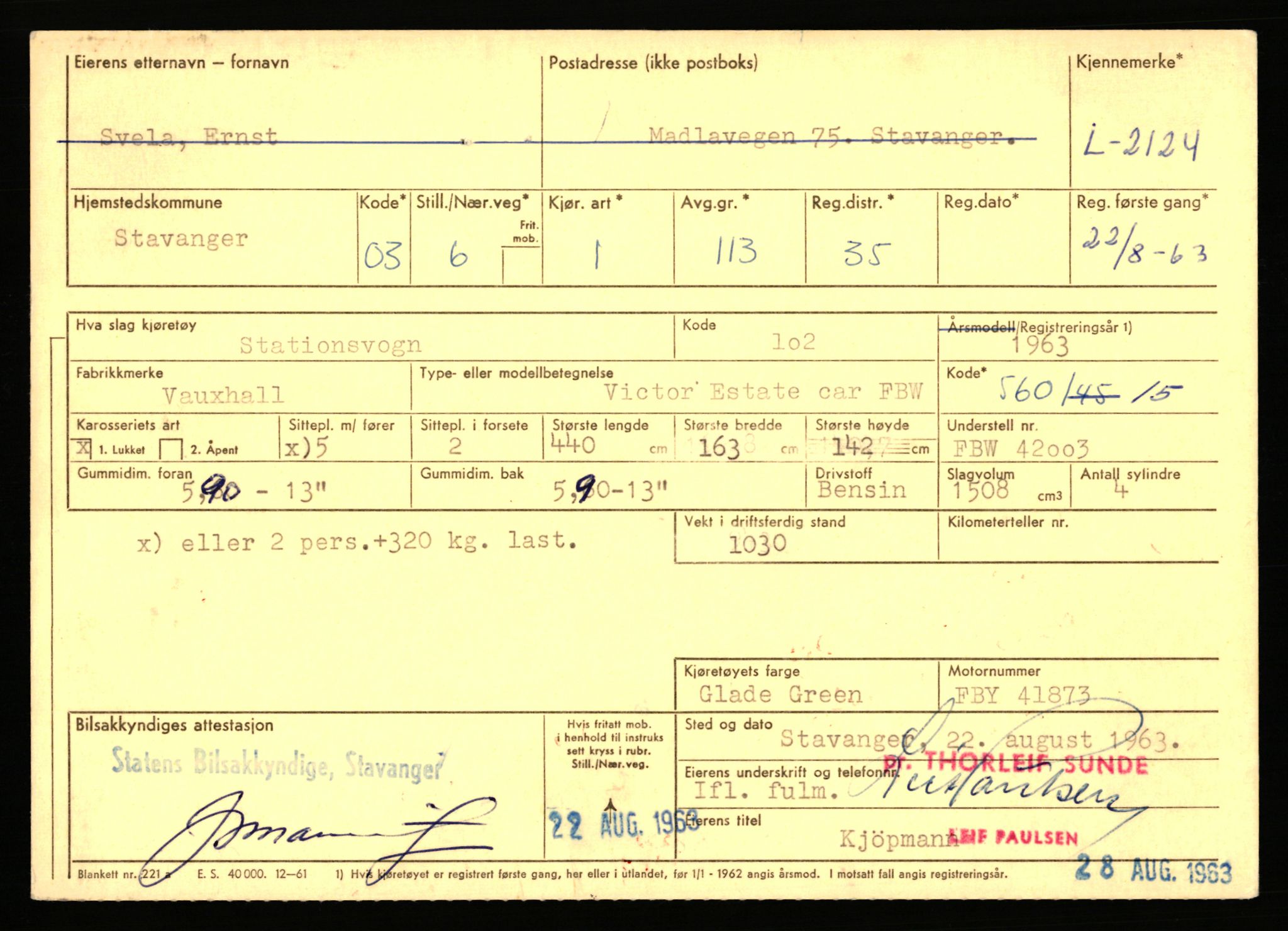Stavanger trafikkstasjon, AV/SAST-A-101942/0/F/L0006: L-1700 - L-2149, 1930-1971, s. 1937