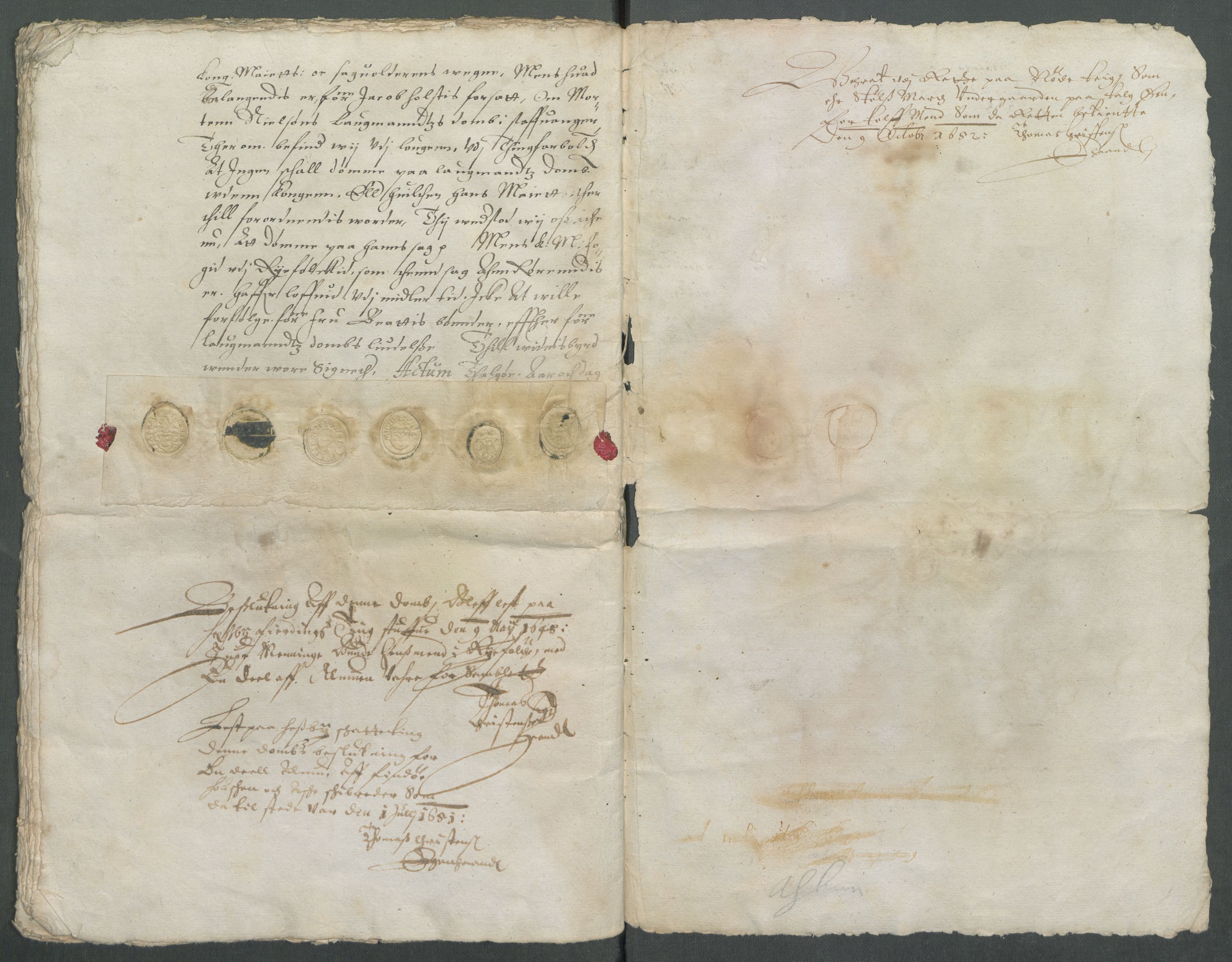 Riksarkivets diplomsamling, AV/RA-EA-5965/F02/L0104: Dokumenter, 1597, s. 56