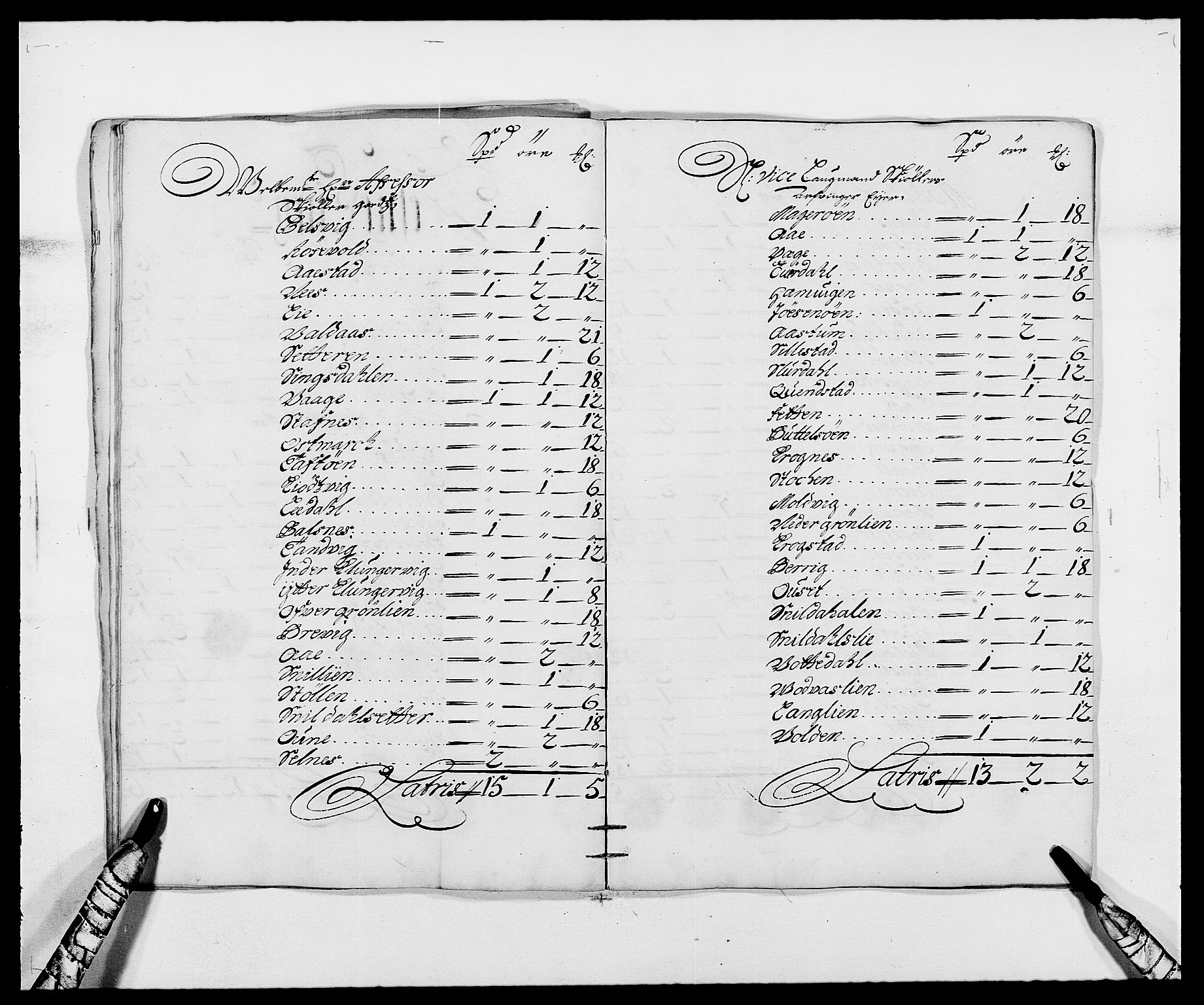 Rentekammeret inntil 1814, Reviderte regnskaper, Fogderegnskap, AV/RA-EA-4092/R57/L3845: Fogderegnskap Fosen, 1687, s. 40