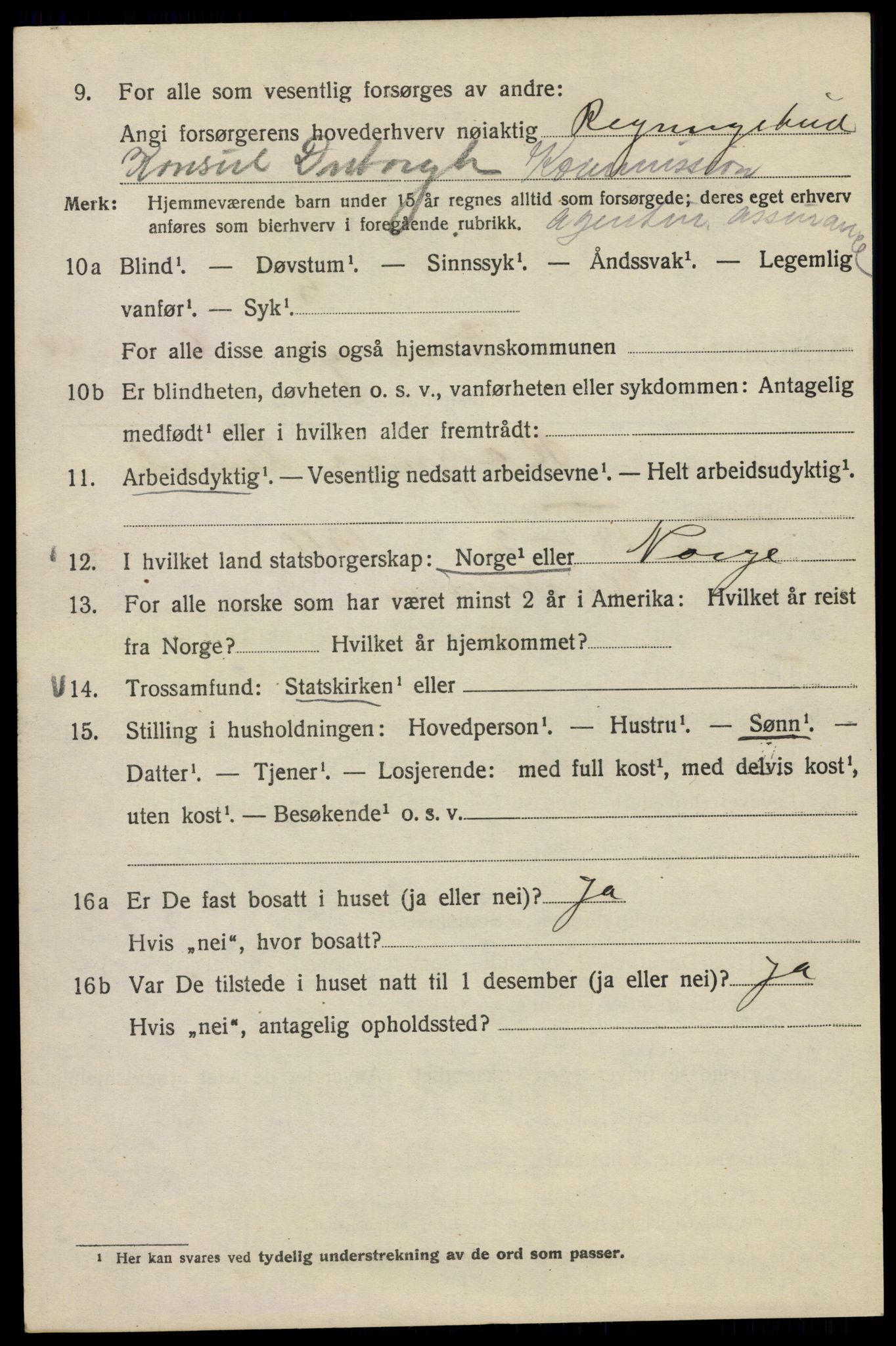 SAO, Folketelling 1920 for 0301 Kristiania kjøpstad, 1920, s. 418408