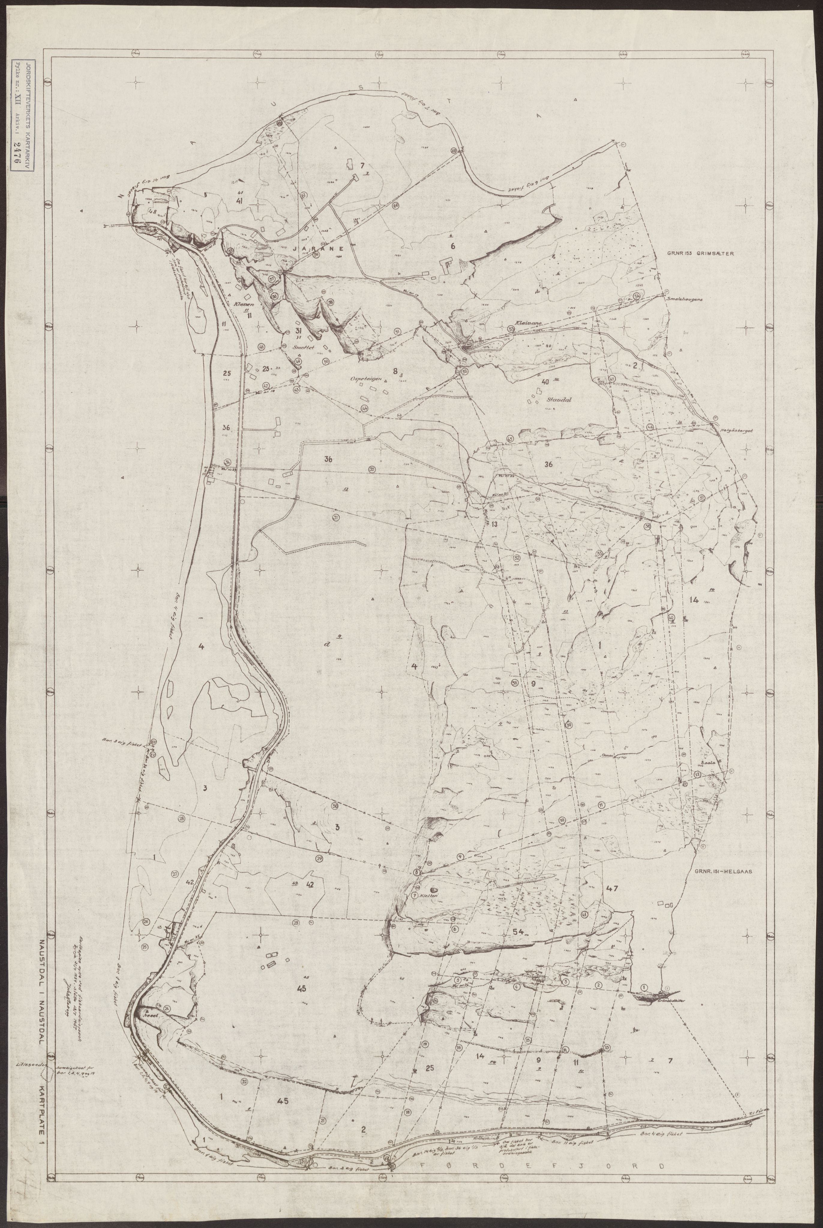 Jordskifteverkets kartarkiv, AV/RA-S-3929/T, 1859-1988, s. 3032